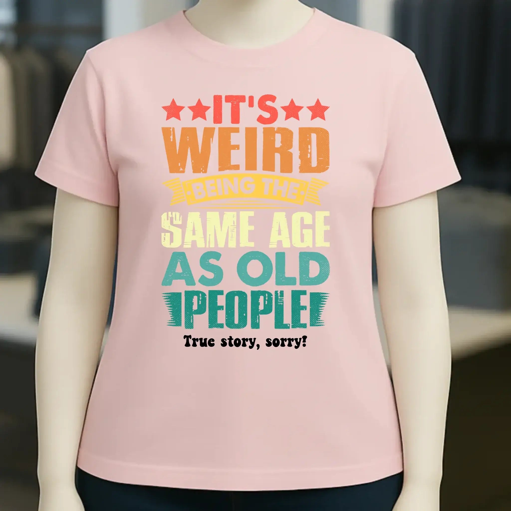 Old people • Ladies Premium T-Shirt XS-2XL aus Bio-Baumwolle für Damen • Exklusivdesign • personalisiert