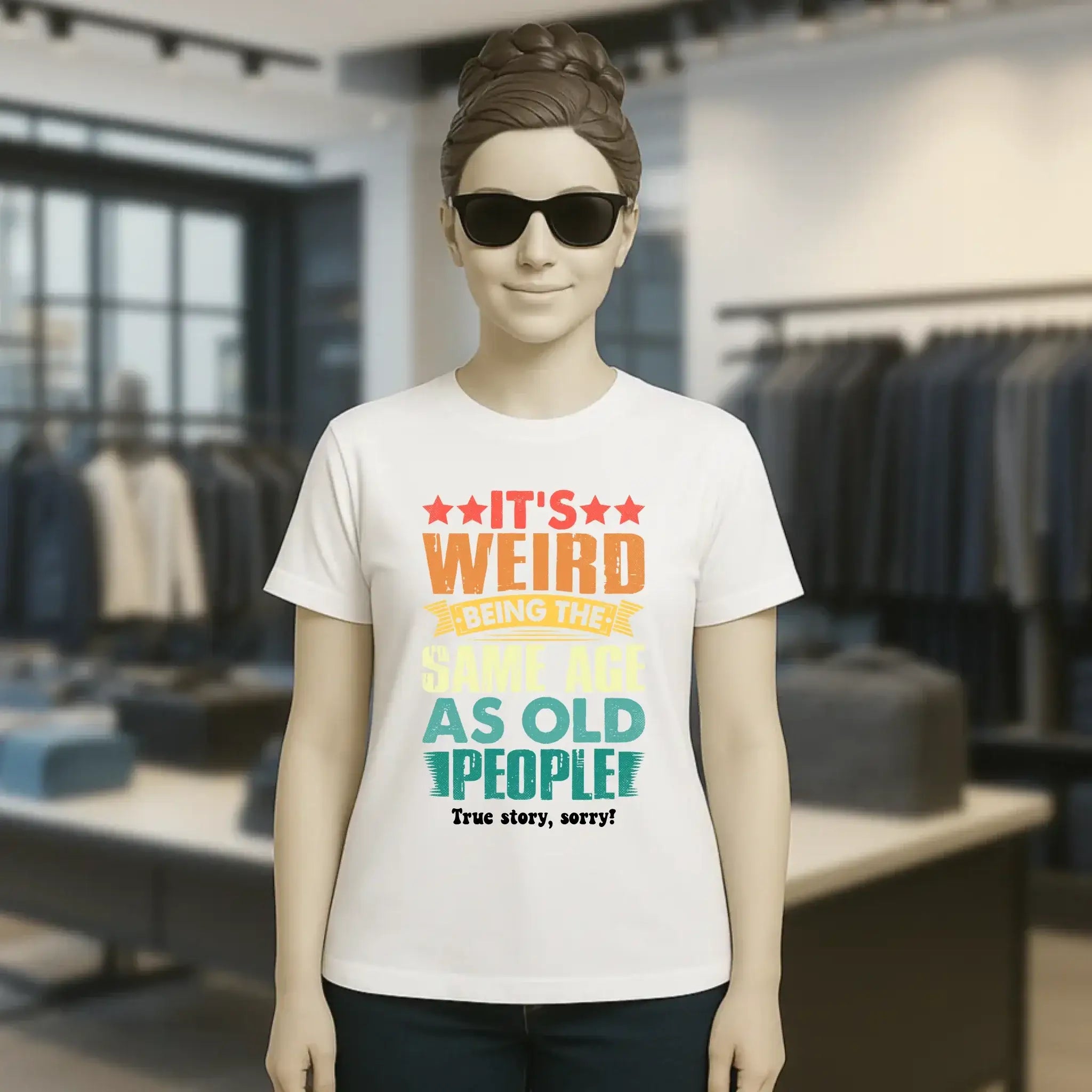 Old people • Ladies Premium T-Shirt XS-2XL aus Bio-Baumwolle für Damen • Exklusivdesign • personalisiert