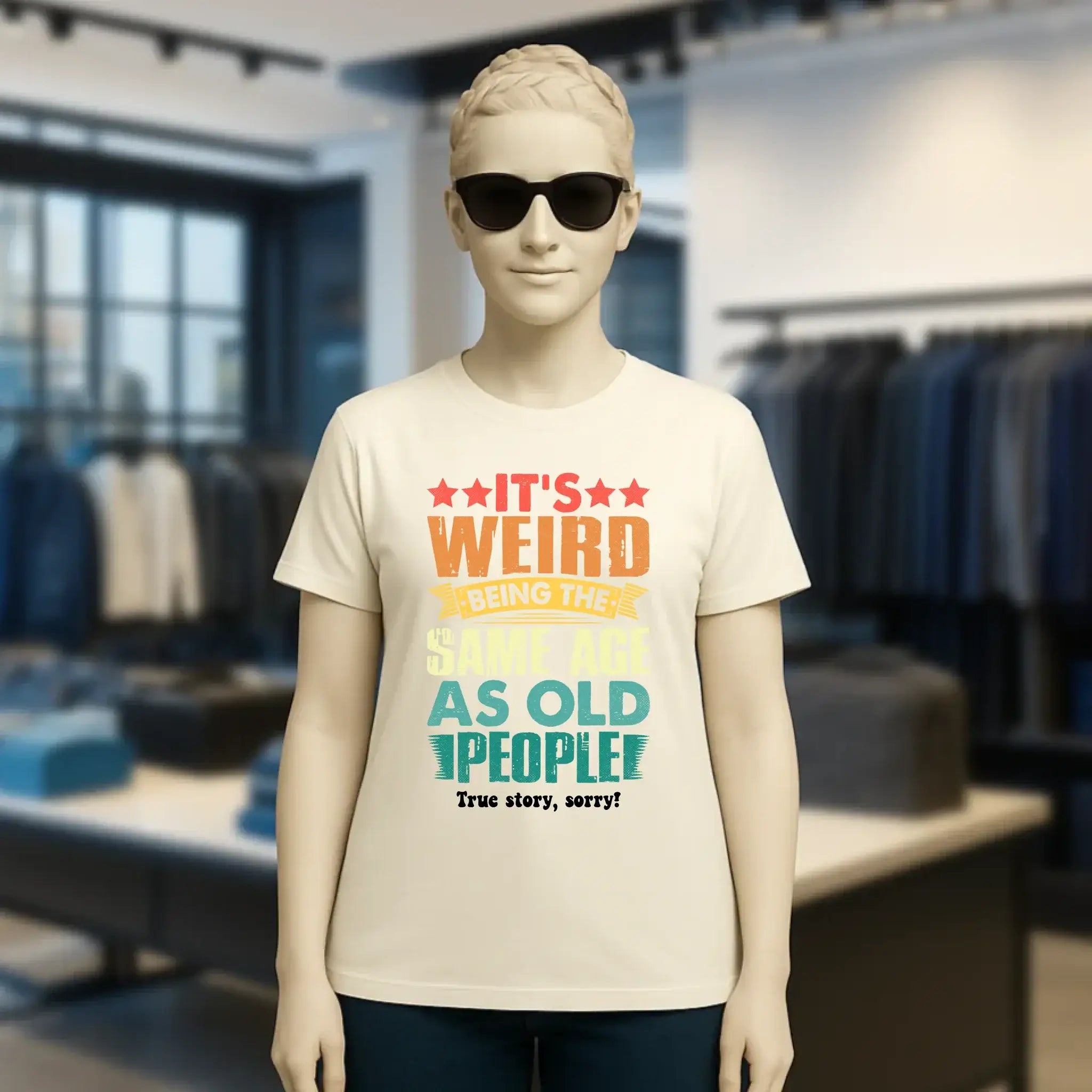 Old people • Ladies Premium T-Shirt XS-2XL aus Bio-Baumwolle für Damen • Exklusivdesign • personalisiert