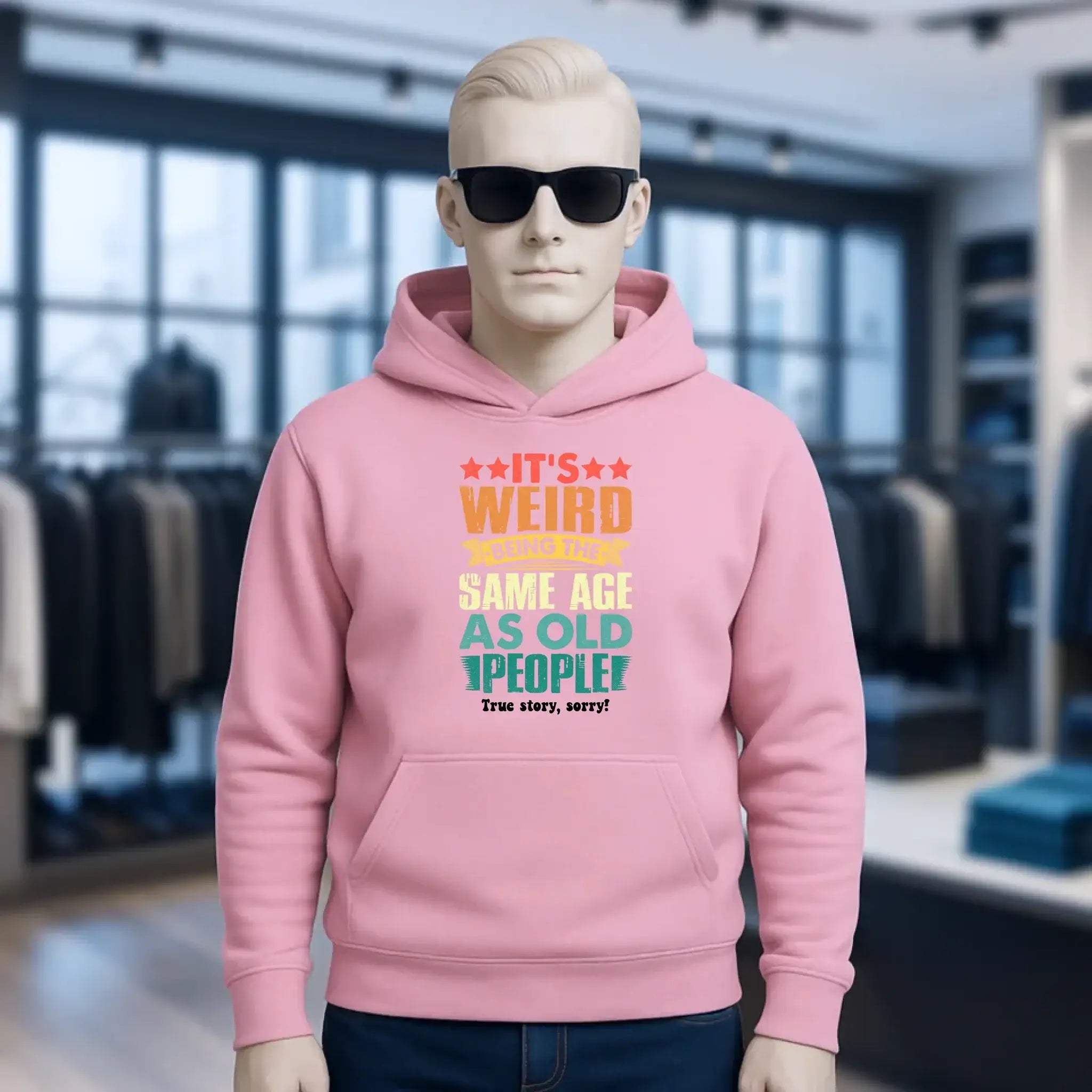 Old people • Unisex Premium Hoodie XS-5XL aus Bio-Baumwolle für Damen & Herren • Exklusivdesign • personalisiert