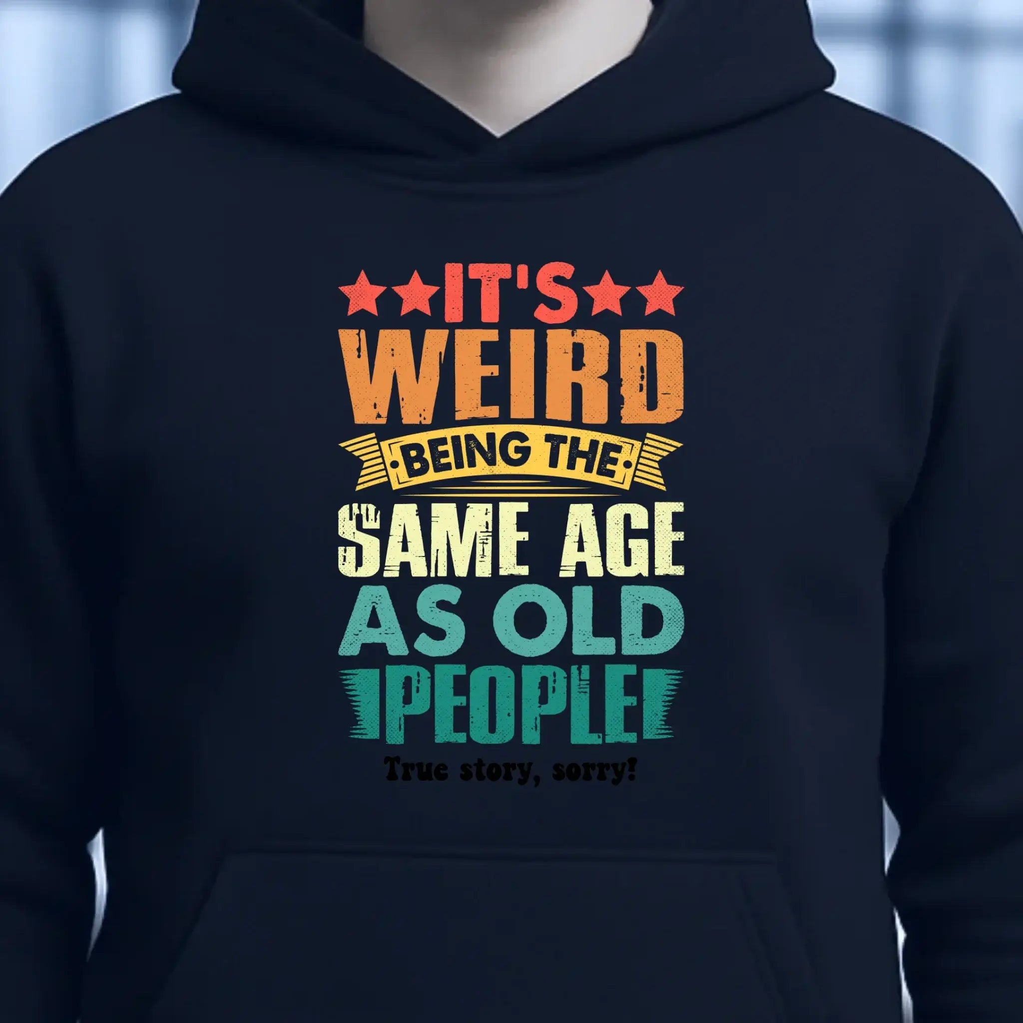 Old people • Unisex Premium Hoodie XS-5XL aus Bio-Baumwolle für Damen & Herren • Exklusivdesign • personalisiert