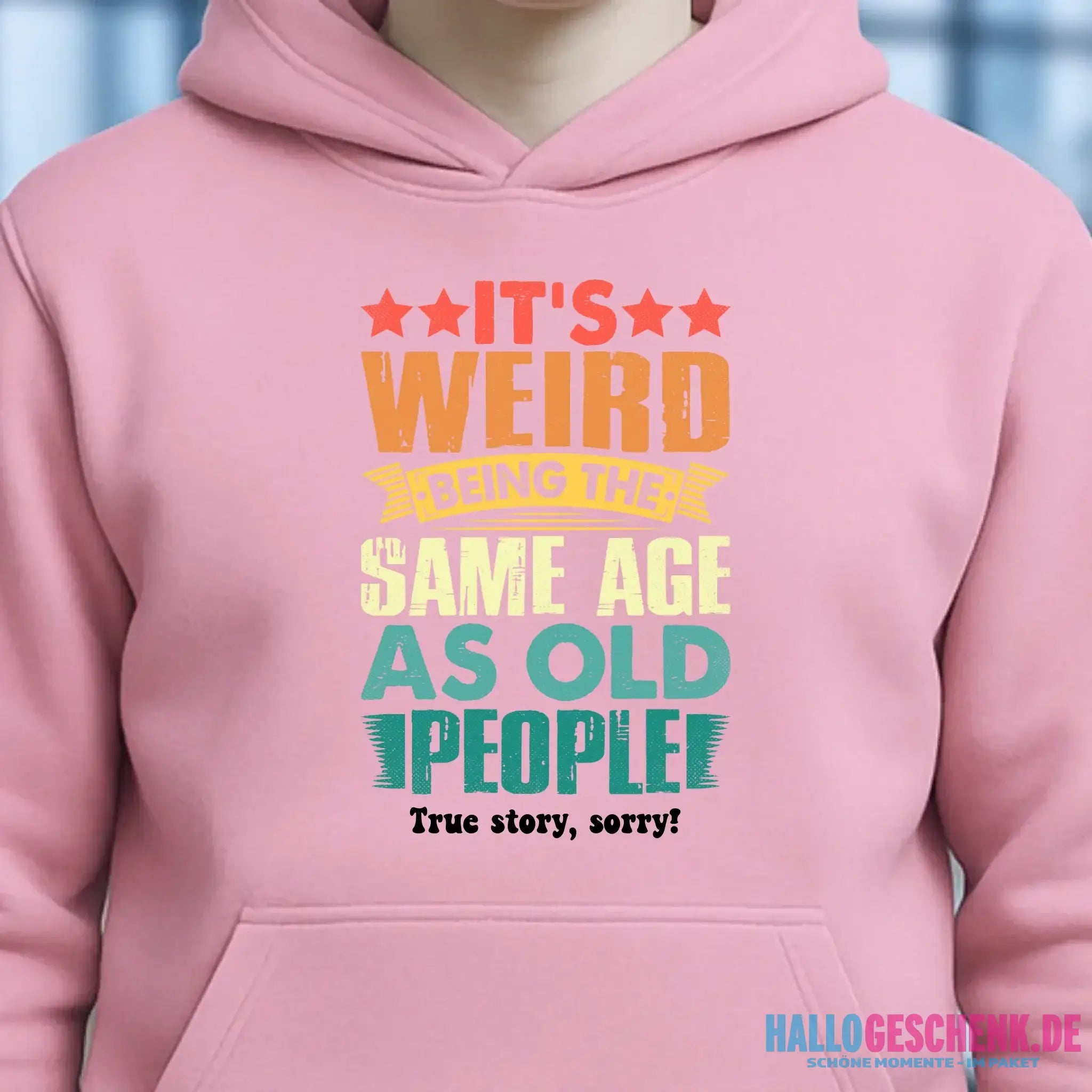 Old people • Unisex Premium Hoodie XS-5XL aus Bio-Baumwolle für Damen & Herren • Exklusivdesign • personalisiert