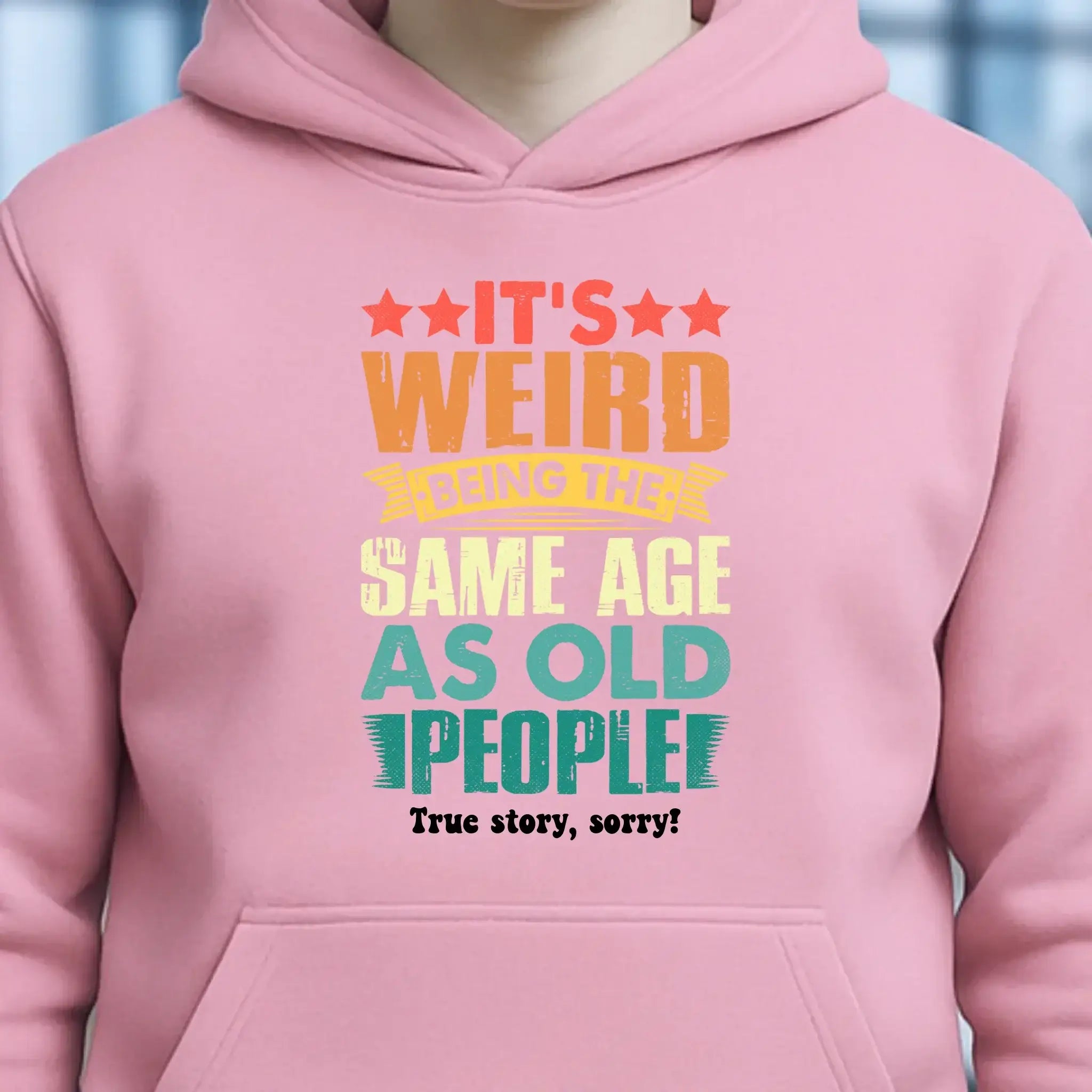 Old people • Unisex Premium Hoodie XS-5XL aus Bio-Baumwolle für Damen & Herren • Exklusivdesign • personalisiert