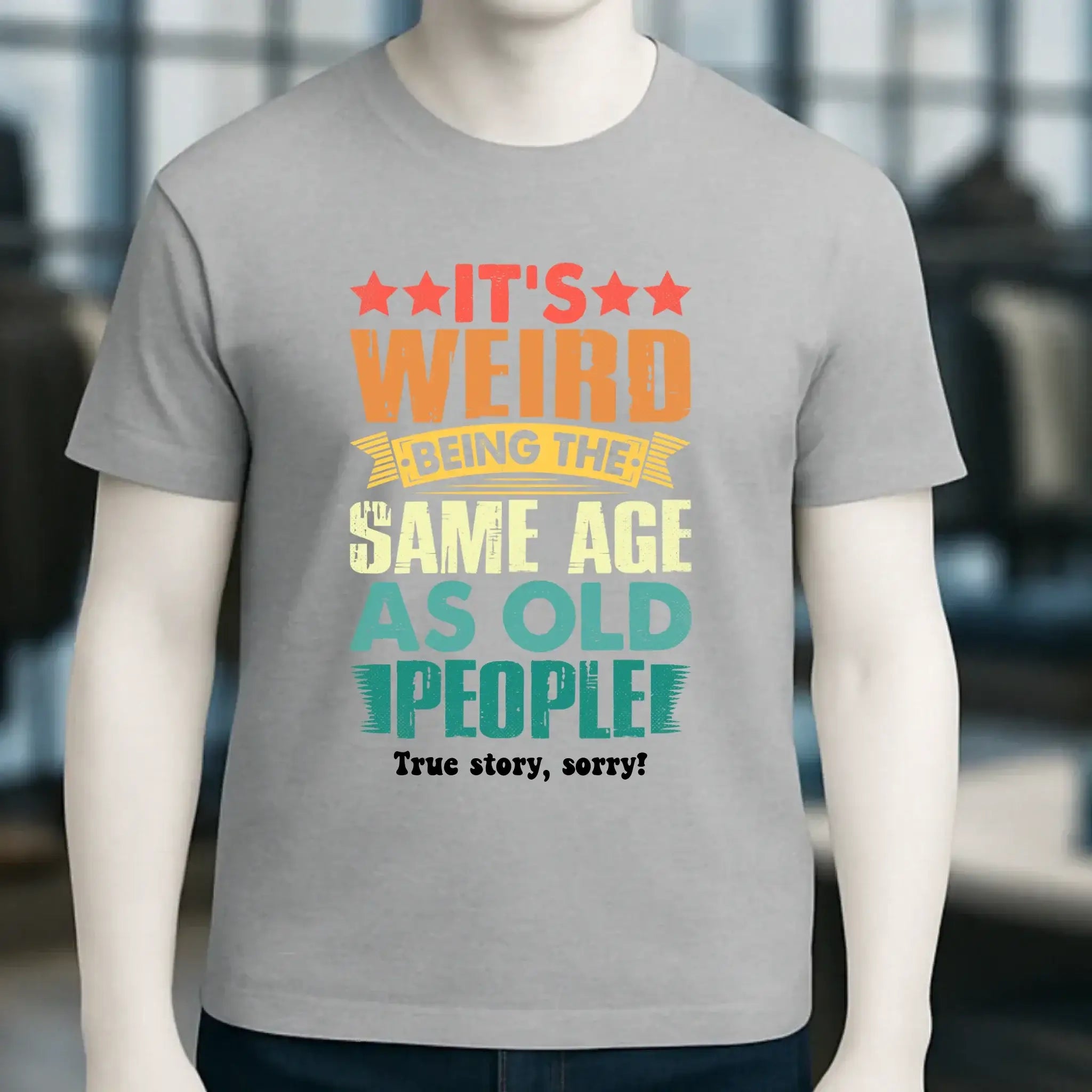 Old people • Unisex Premium T-Shirt XS-5XL aus Bio-Baumwolle für Damen & Herren • Exklusivdesign • personalisiert