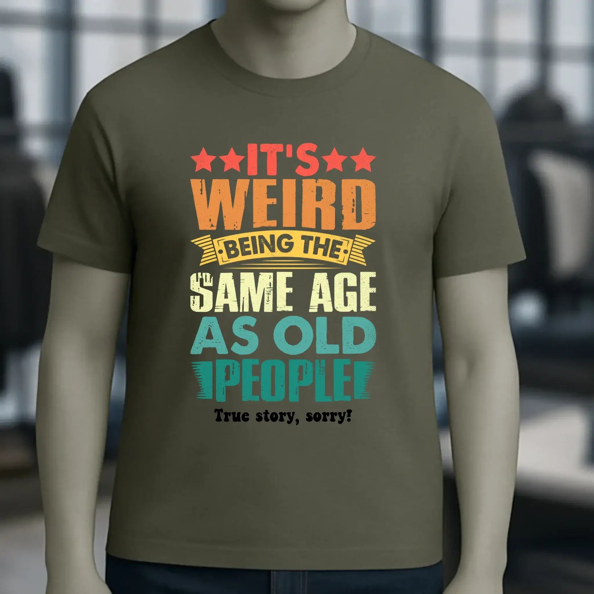 Old people • Unisex Premium T-Shirt XS-5XL aus Bio-Baumwolle für Damen & Herren • Exklusivdesign • personalisiert