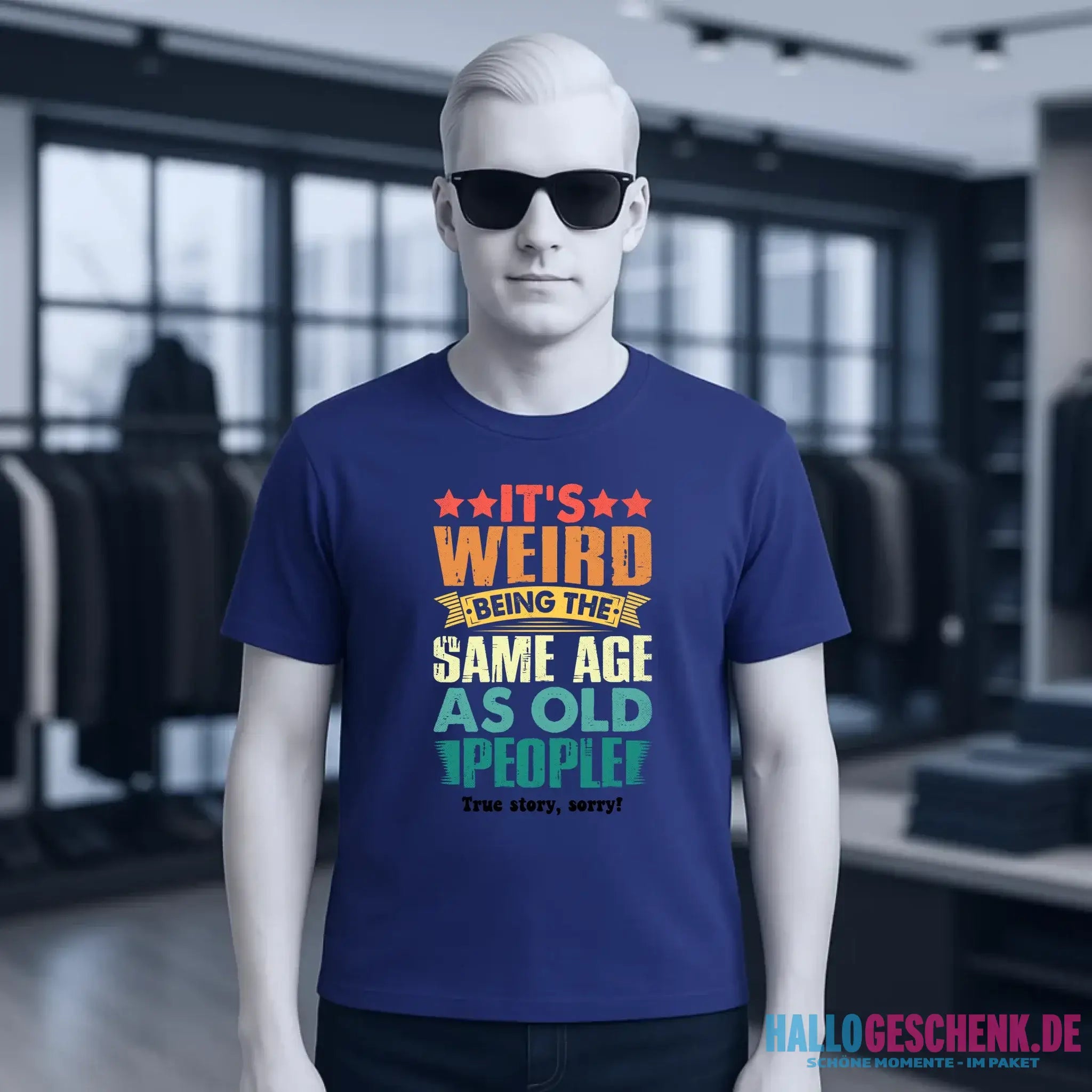 Old people • Unisex Premium T-Shirt XS-5XL aus Bio-Baumwolle für Damen & Herren • Exklusivdesign • personalisiert
