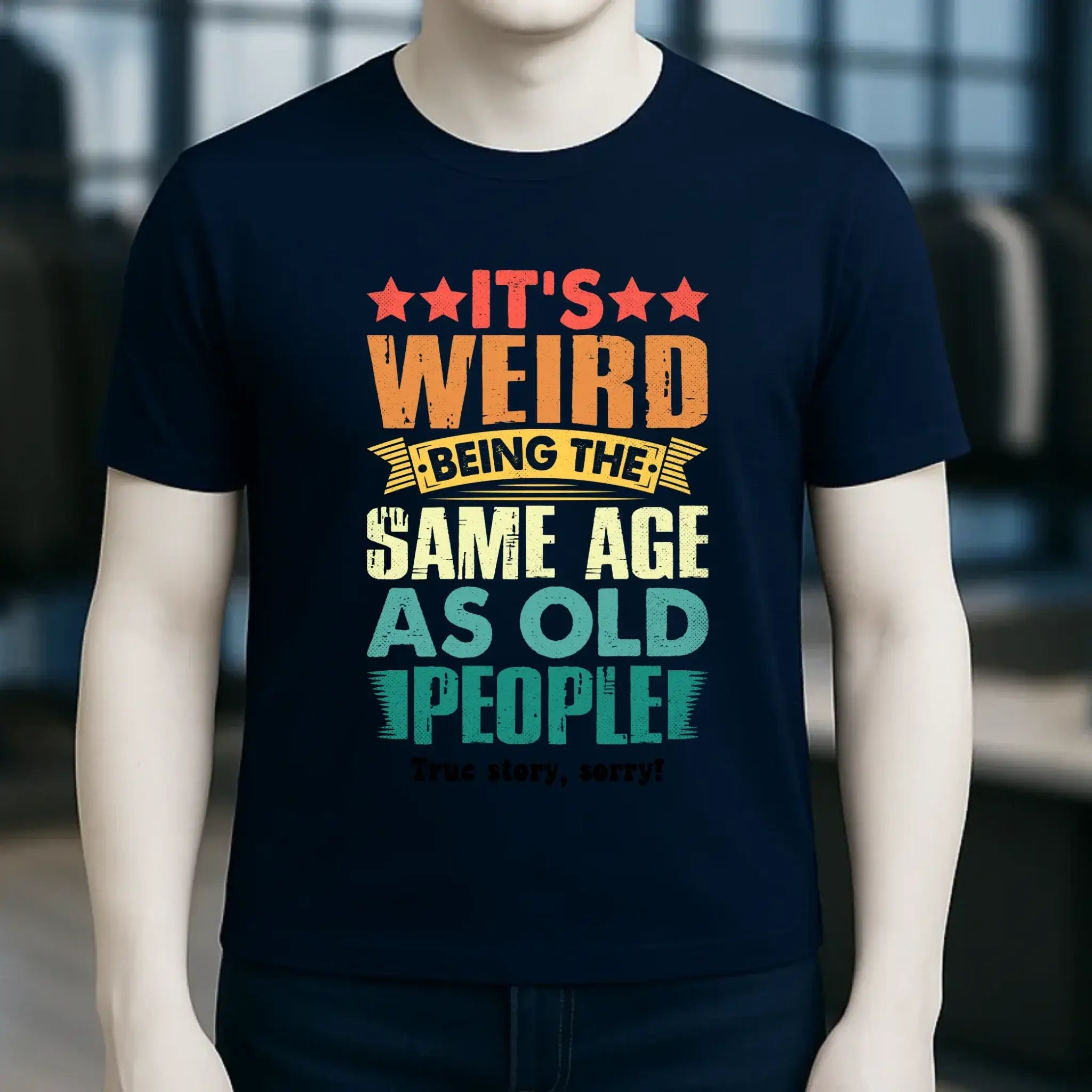Old people • Unisex Premium T-Shirt XS-5XL aus Bio-Baumwolle für Damen & Herren • Exklusivdesign • personalisiert