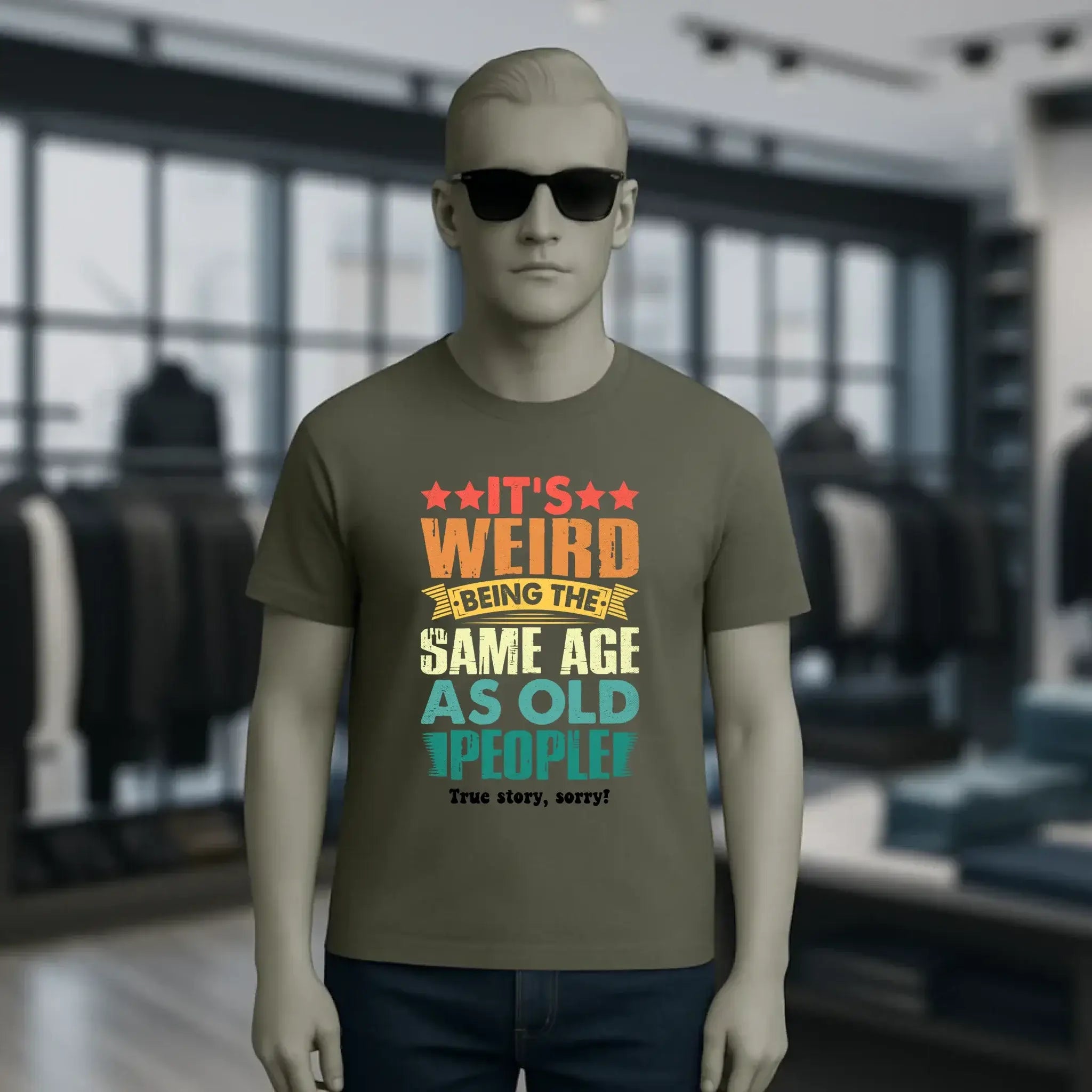 Old people • Unisex Premium T-Shirt XS-5XL aus Bio-Baumwolle für Damen & Herren • Exklusivdesign • personalisiert