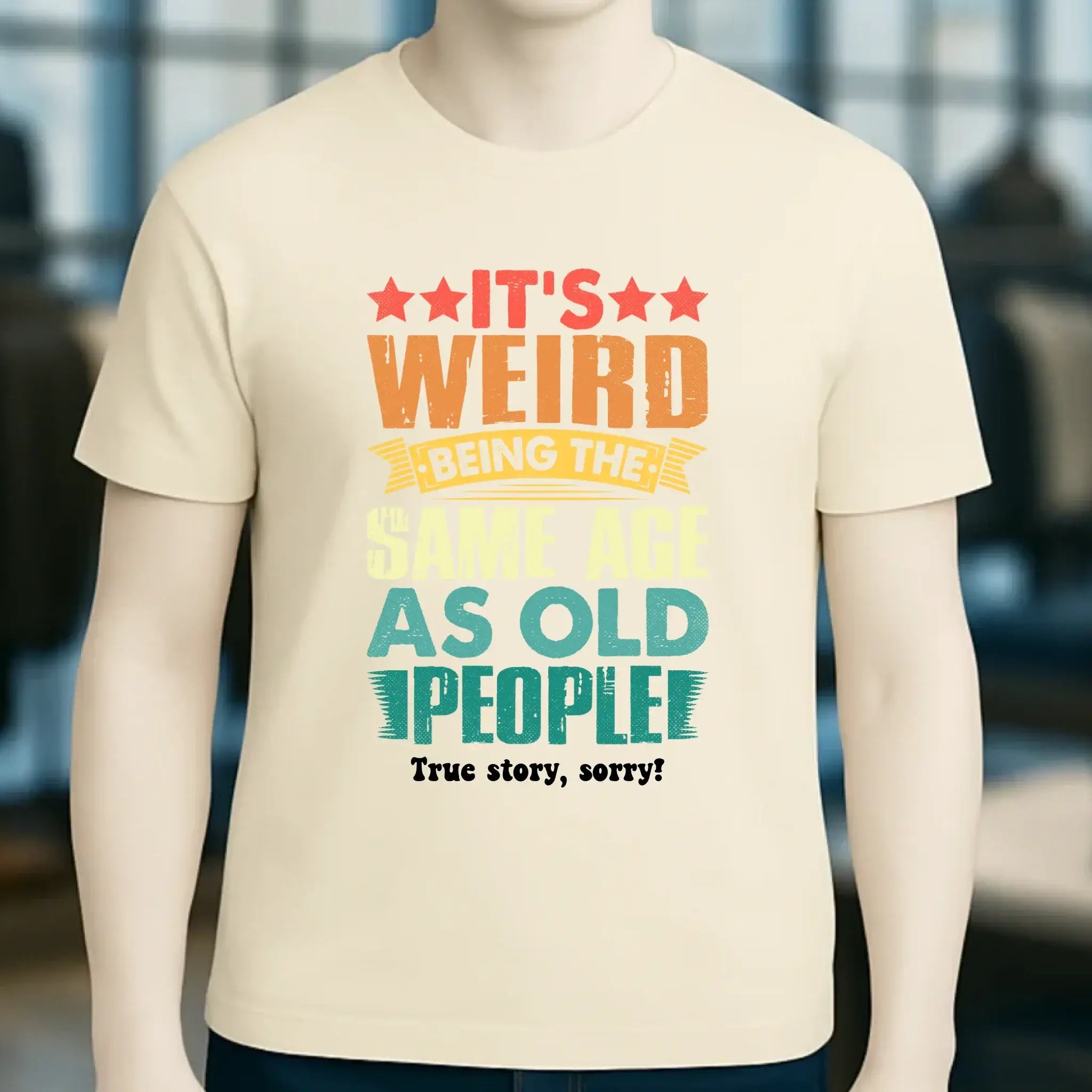 Old people • Unisex Premium T-Shirt XS-5XL aus Bio-Baumwolle für Damen & Herren • Exklusivdesign • personalisiert