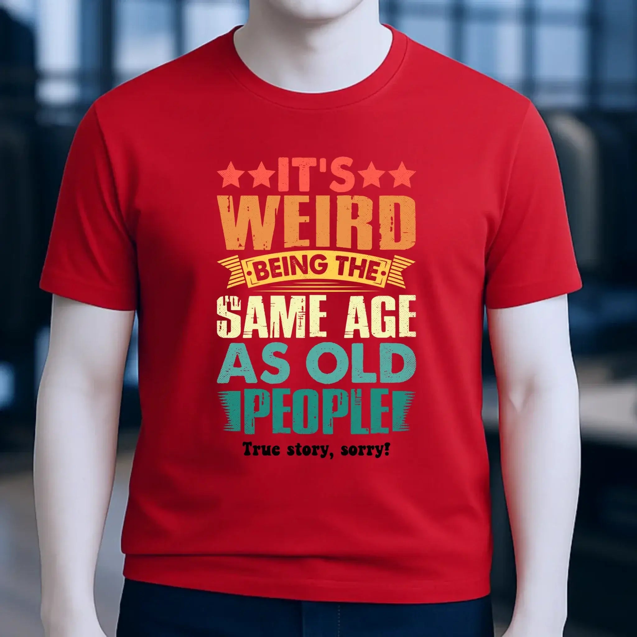 Old people • Unisex Premium T-Shirt XS-5XL aus Bio-Baumwolle für Damen & Herren • Exklusivdesign • personalisiert
