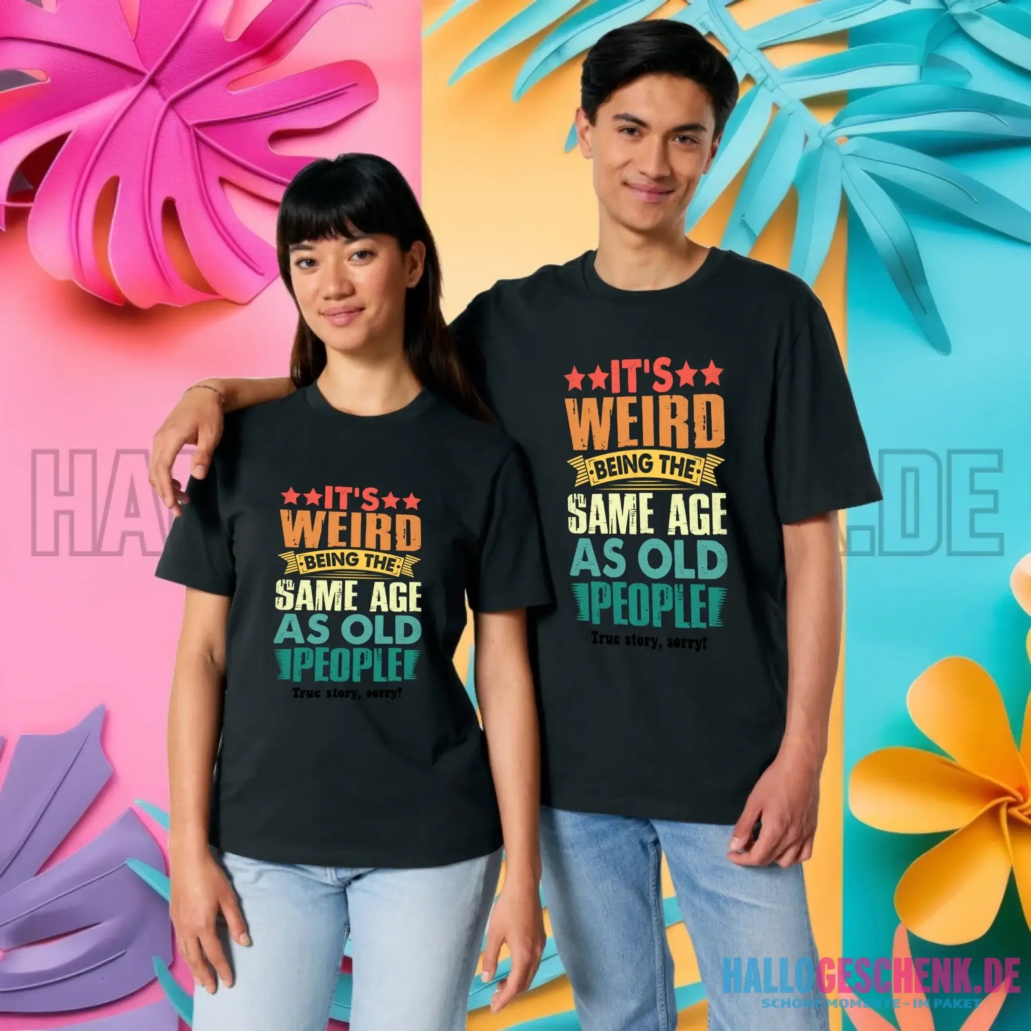 Old people • Unisex Premium T-Shirt XS-5XL aus Bio-Baumwolle für Damen & Herren • Exklusivdesign • personalisiert