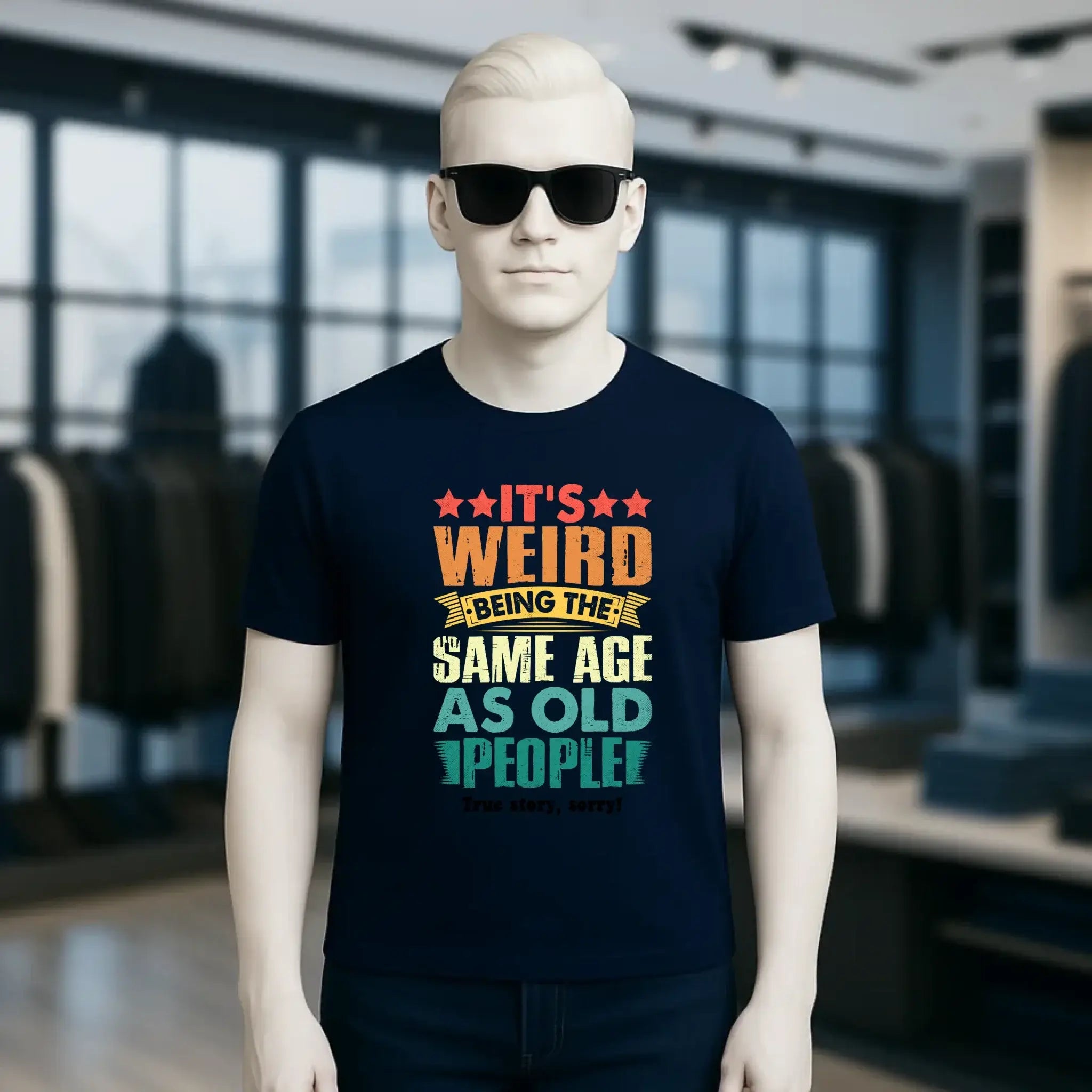 Old people • Unisex Premium T-Shirt XS-5XL aus Bio-Baumwolle für Damen & Herren • Exklusivdesign • personalisiert