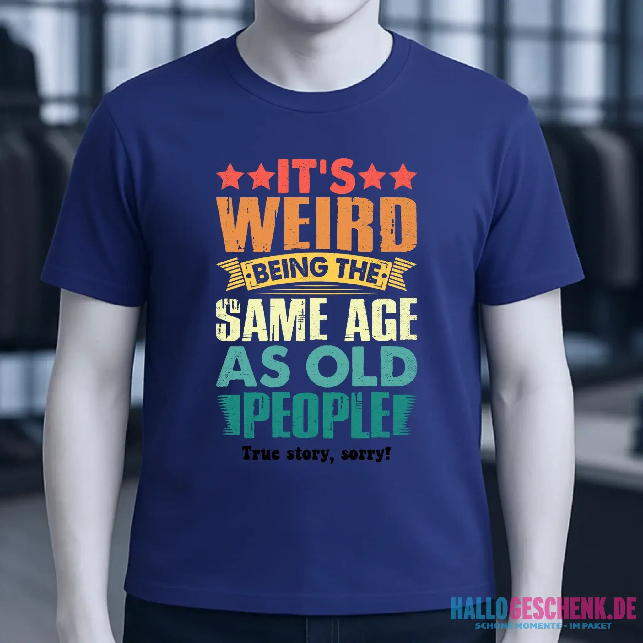 Old people • Unisex Premium T-Shirt XS-5XL aus Bio-Baumwolle für Damen & Herren • Exklusivdesign • personalisiert