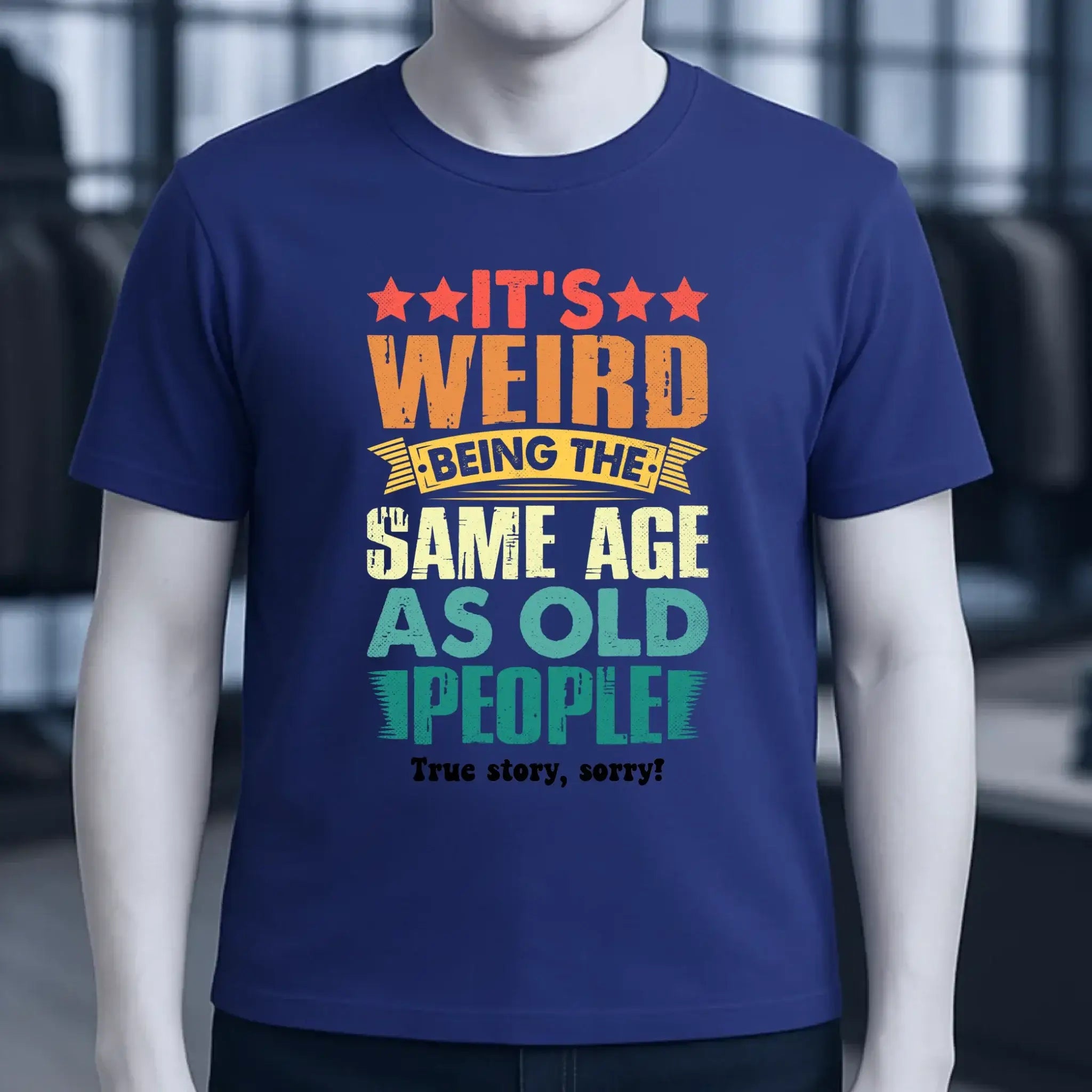 Old people • Unisex Premium T-Shirt XS-5XL aus Bio-Baumwolle für Damen & Herren • Exklusivdesign • personalisiert