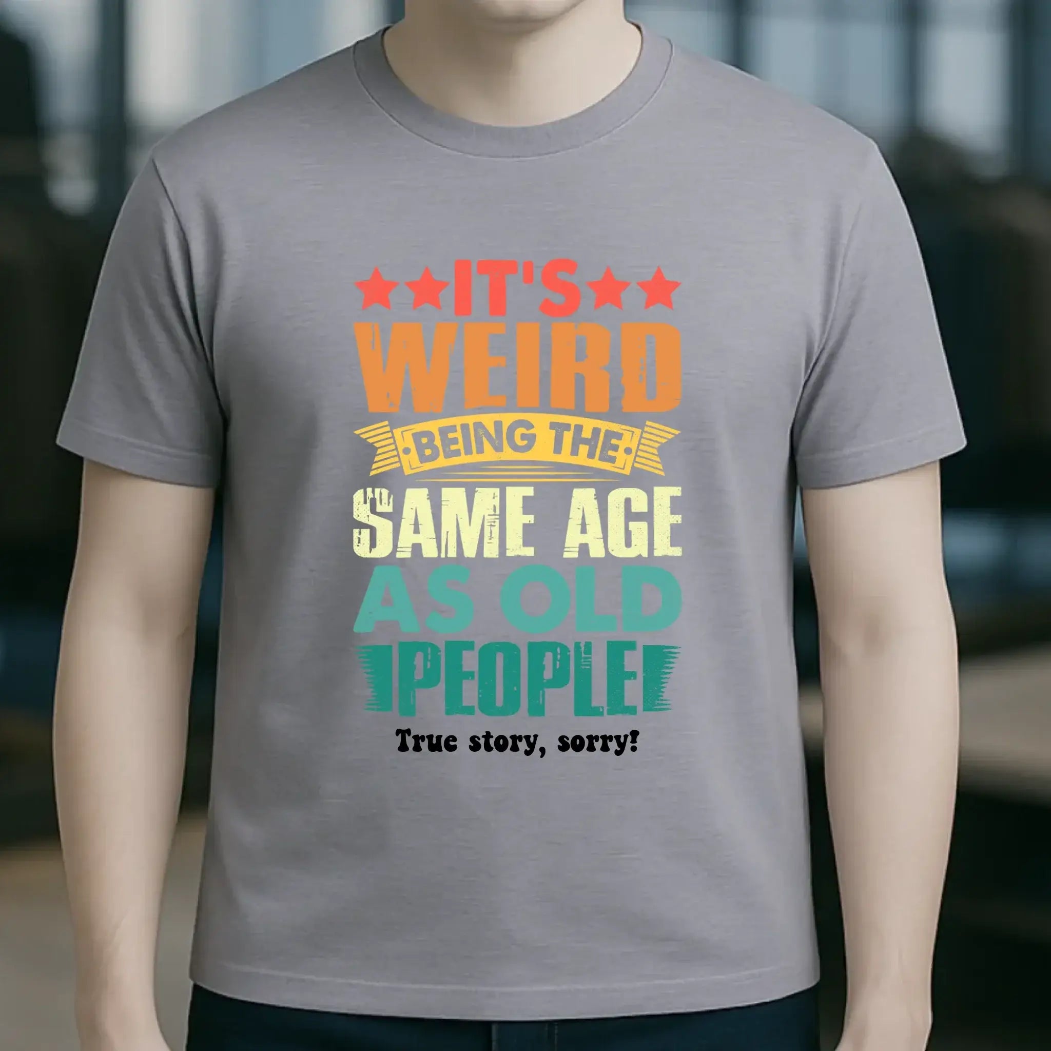 Old people • Unisex Premium T-Shirt XS-5XL aus Bio-Baumwolle für Damen & Herren • Exklusivdesign • personalisiert