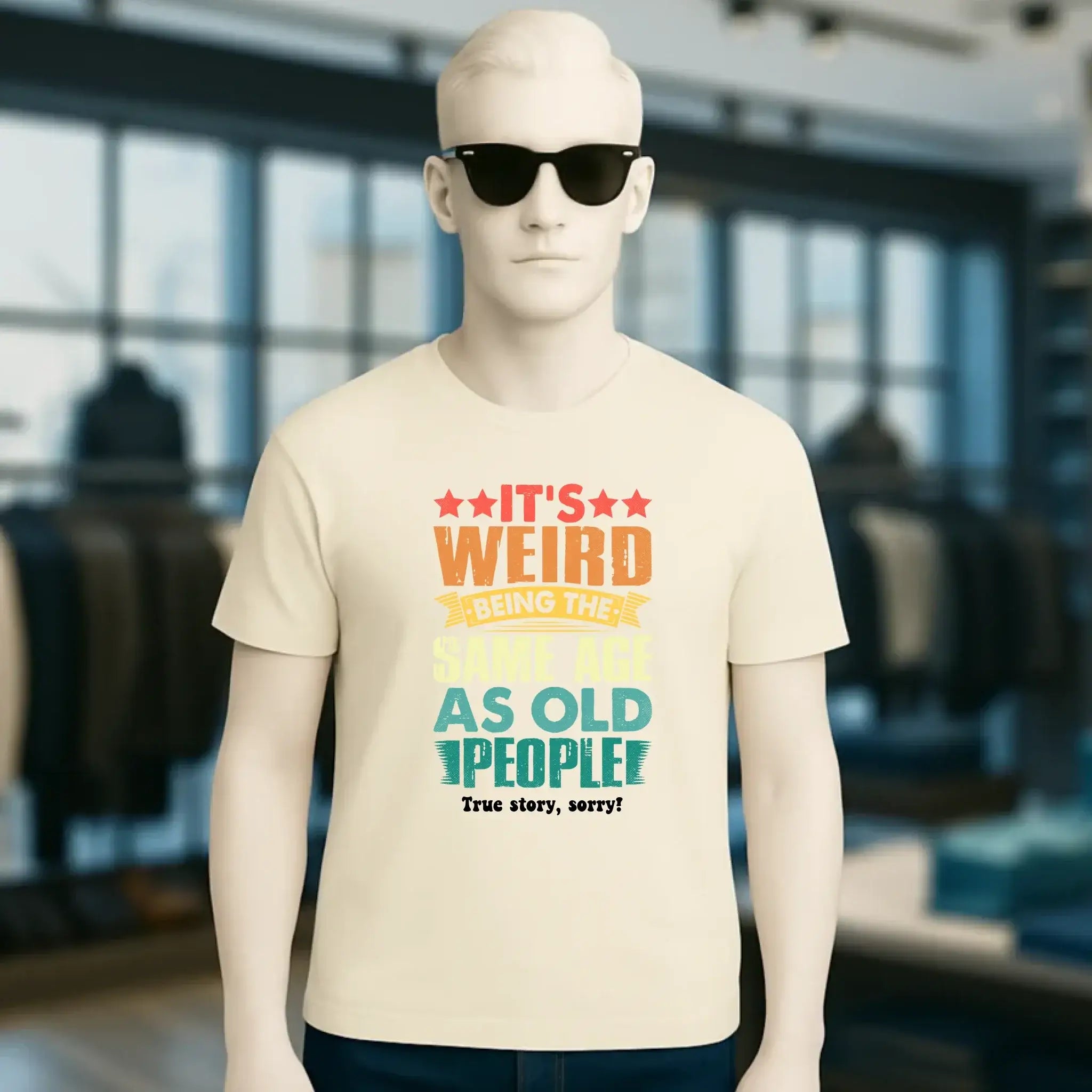 Old people • Unisex Premium T-Shirt XS-5XL aus Bio-Baumwolle für Damen & Herren • Exklusivdesign • personalisiert