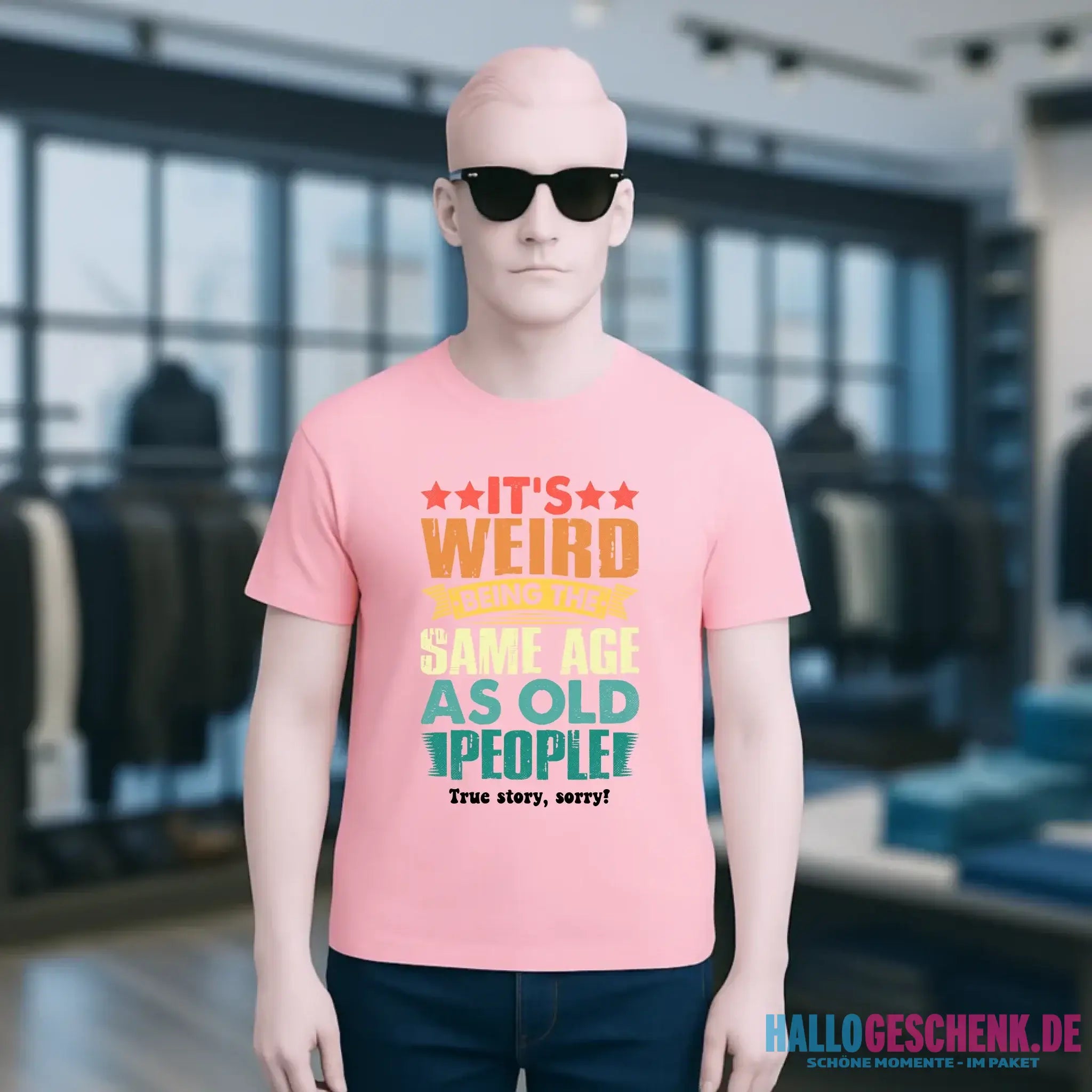Old people • Unisex Premium T-Shirt XS-5XL aus Bio-Baumwolle für Damen & Herren • Exklusivdesign • personalisiert