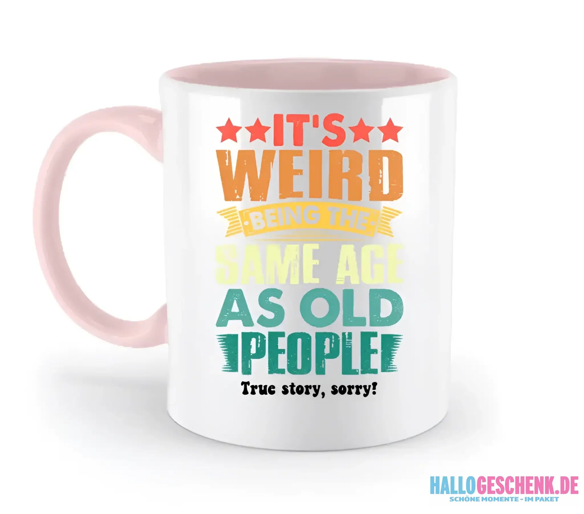 Old people • zweifarbige Tasse • Exklusivdesign • personalisiert