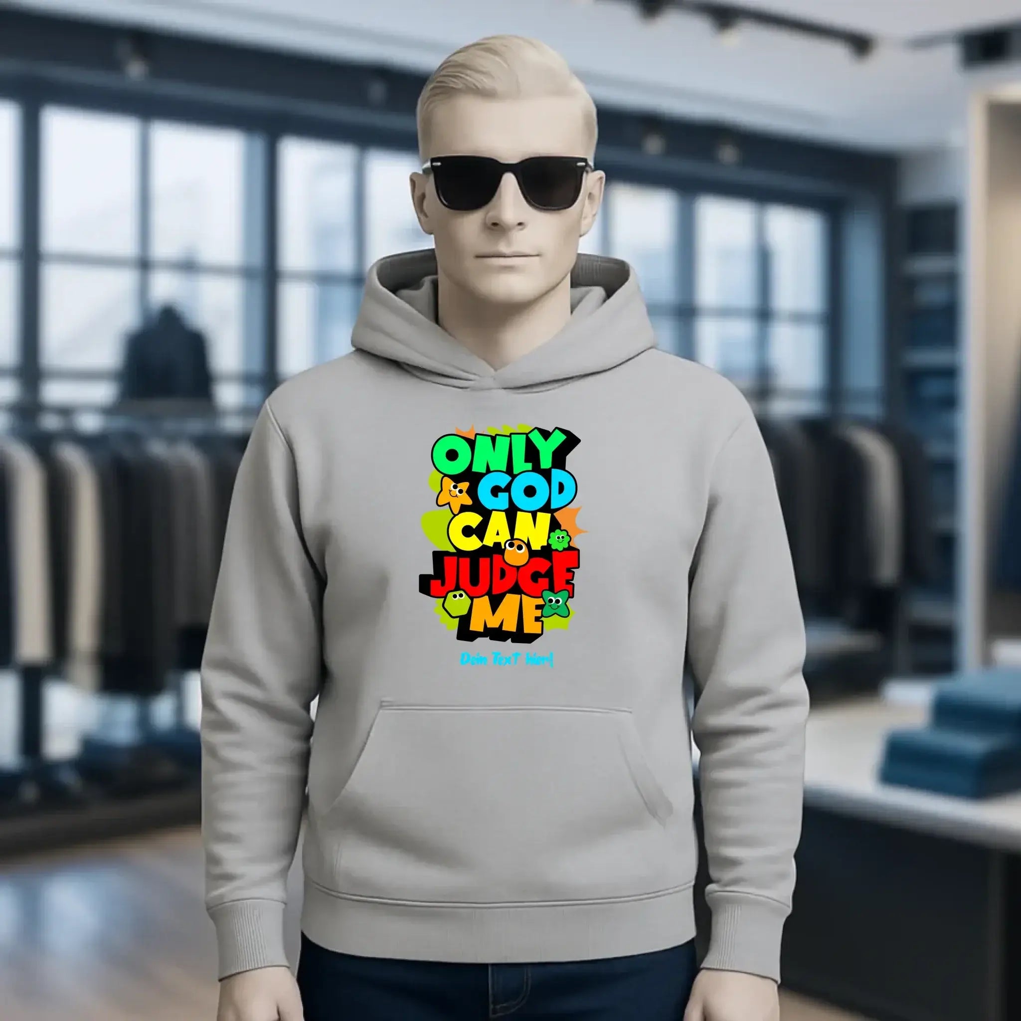 Only God • Unisex Premium Hoodie XS-5XL aus Bio-Baumwolle für Damen & Herren