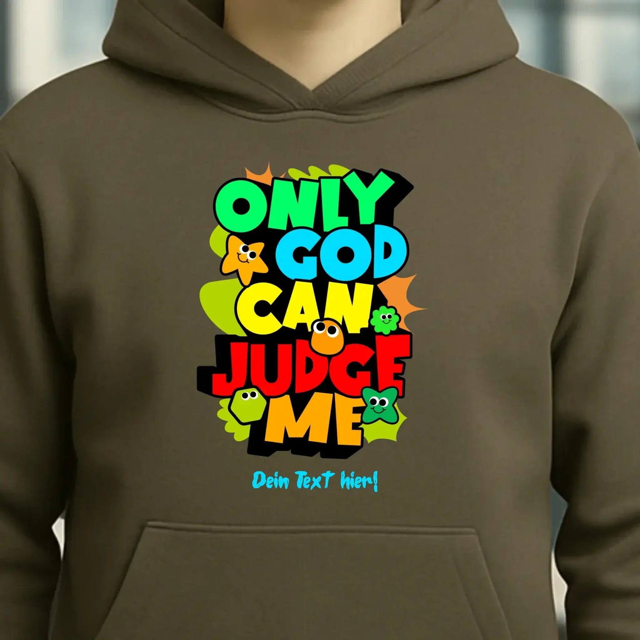 Only God • Unisex Premium Hoodie XS-5XL aus Bio-Baumwolle für Damen & Herren