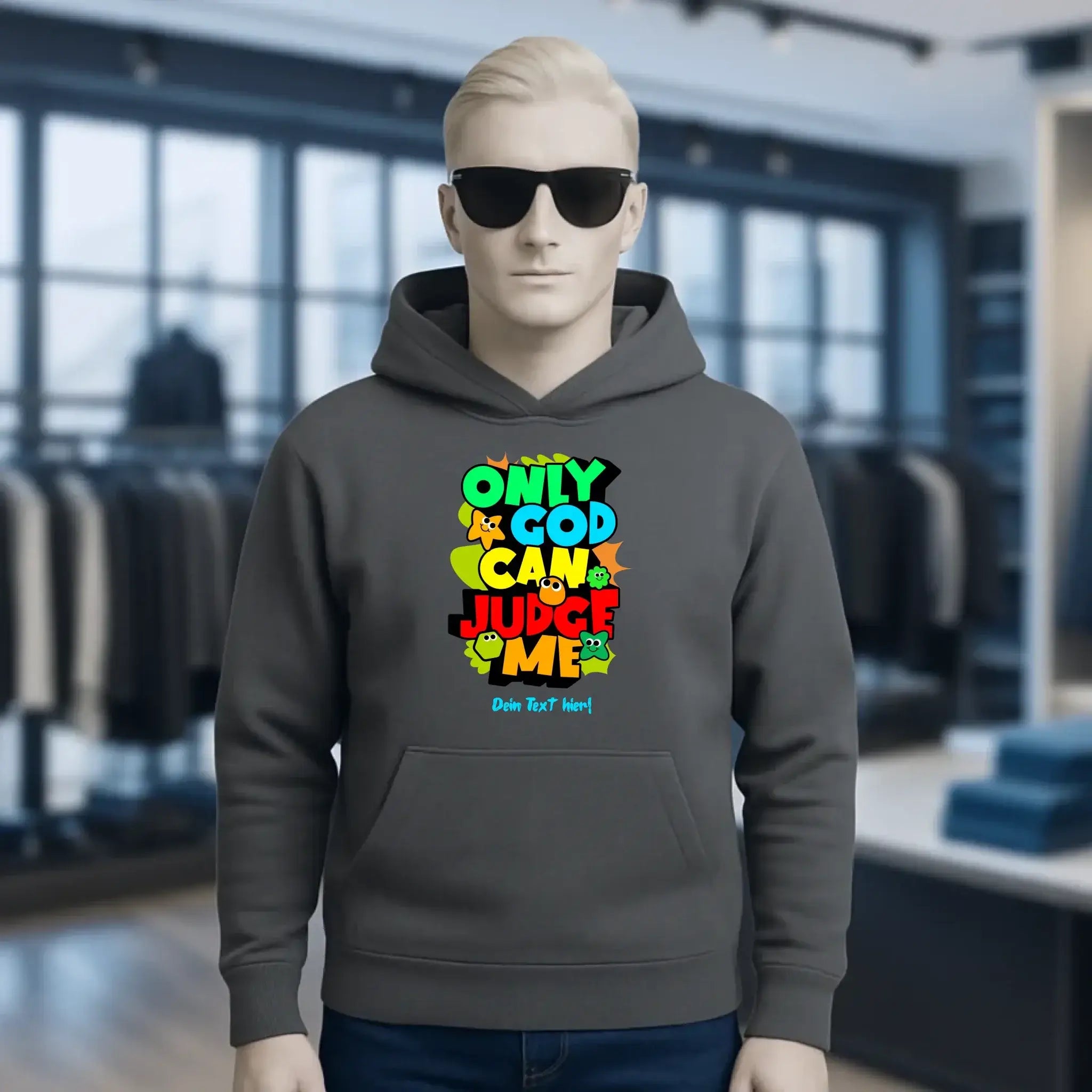 Only God • Unisex Premium Hoodie XS-5XL aus Bio-Baumwolle für Damen & Herren
