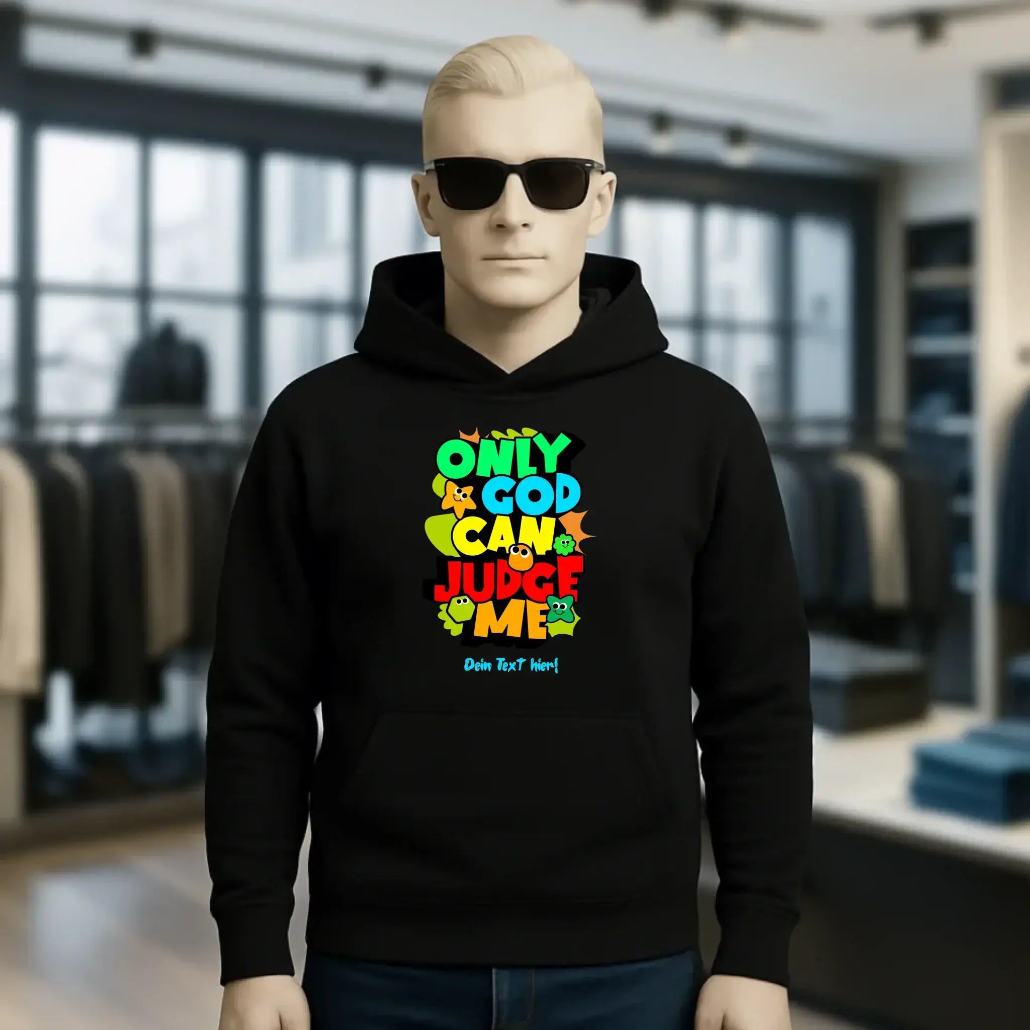 Only God • Unisex Premium Hoodie XS-5XL aus Bio-Baumwolle für Damen & Herren