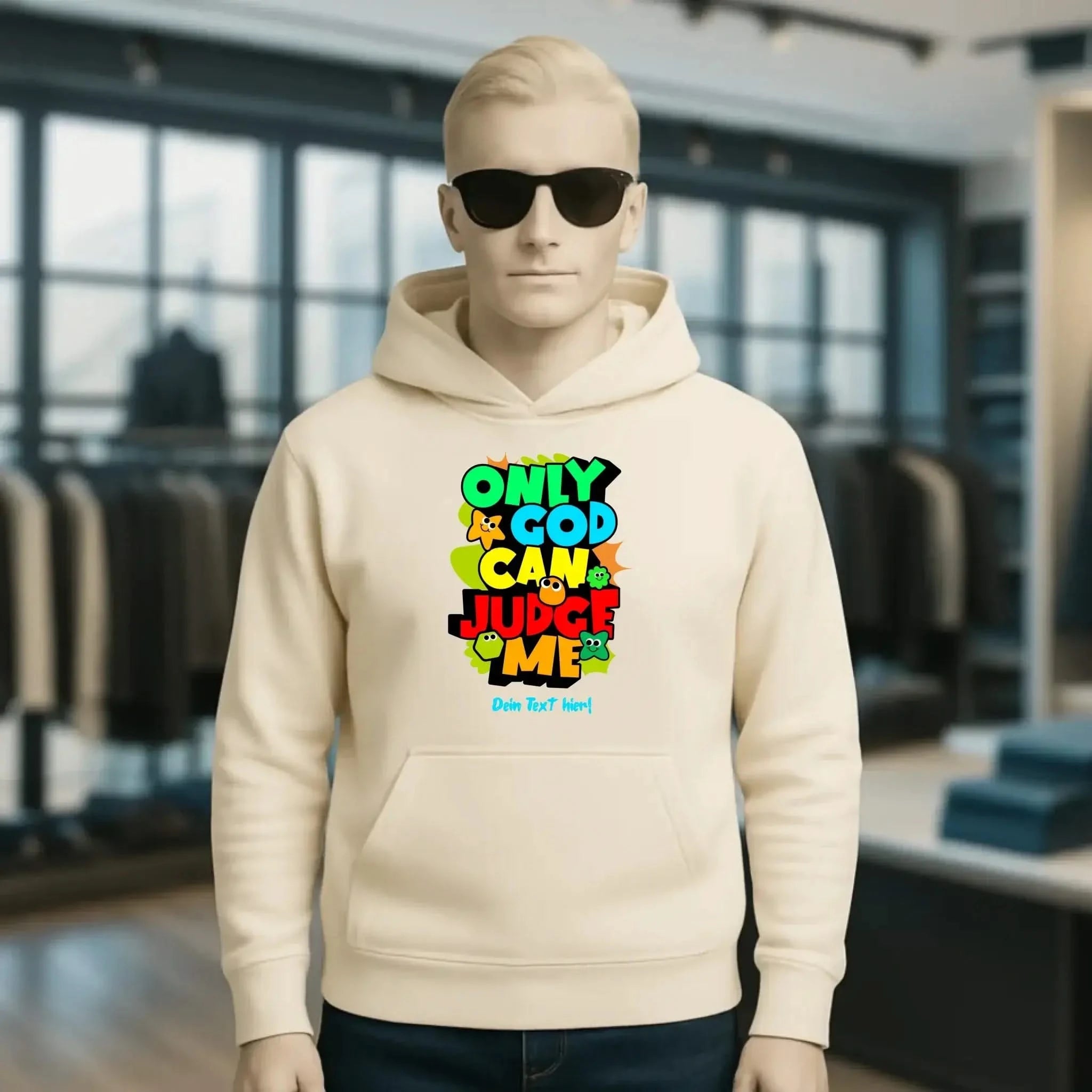 Only God • Unisex Premium Hoodie XS-5XL aus Bio-Baumwolle für Damen & Herren