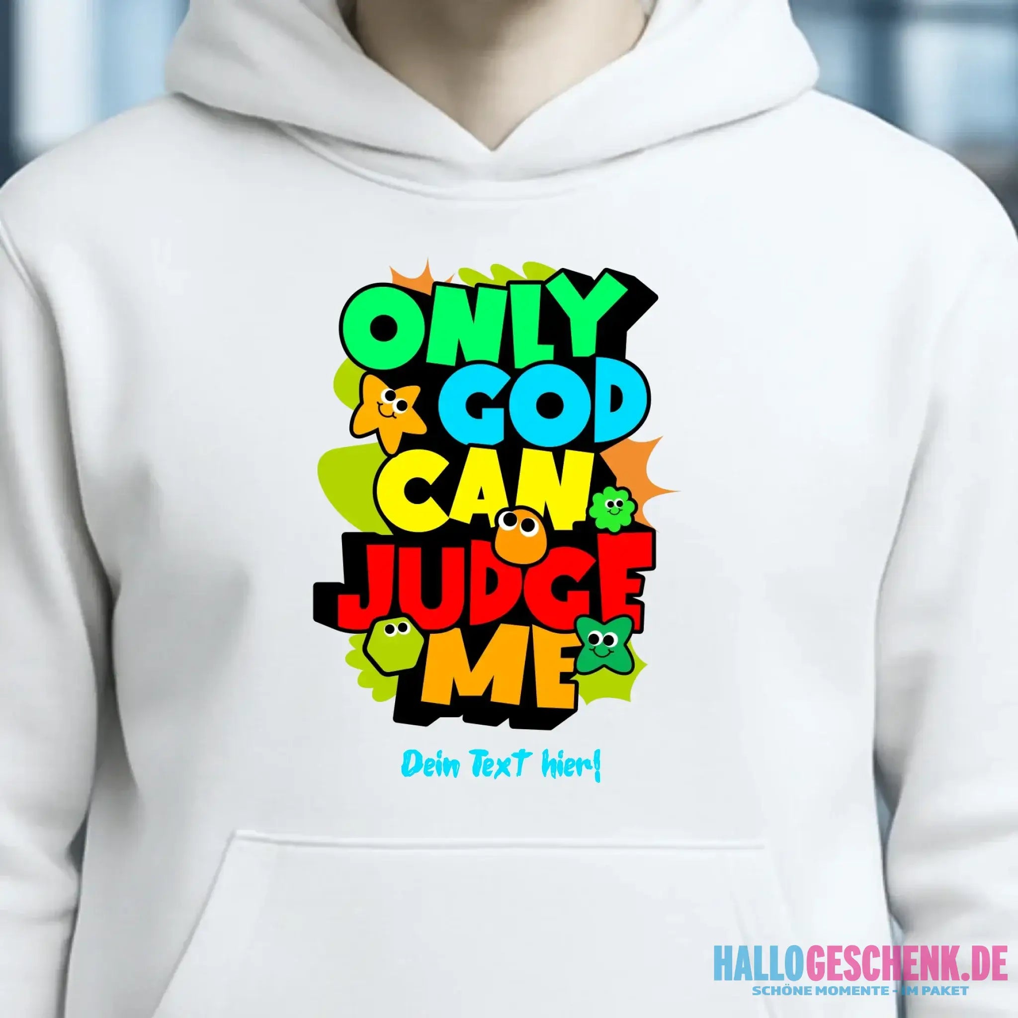 Only God • Unisex Premium Hoodie XS-5XL aus Bio-Baumwolle für Damen & Herren