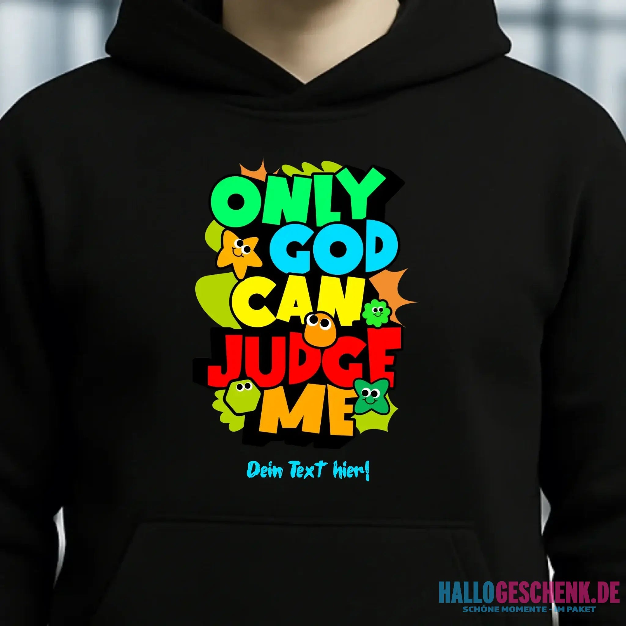 Only God • Unisex Premium Hoodie XS-5XL aus Bio-Baumwolle für Damen & Herren