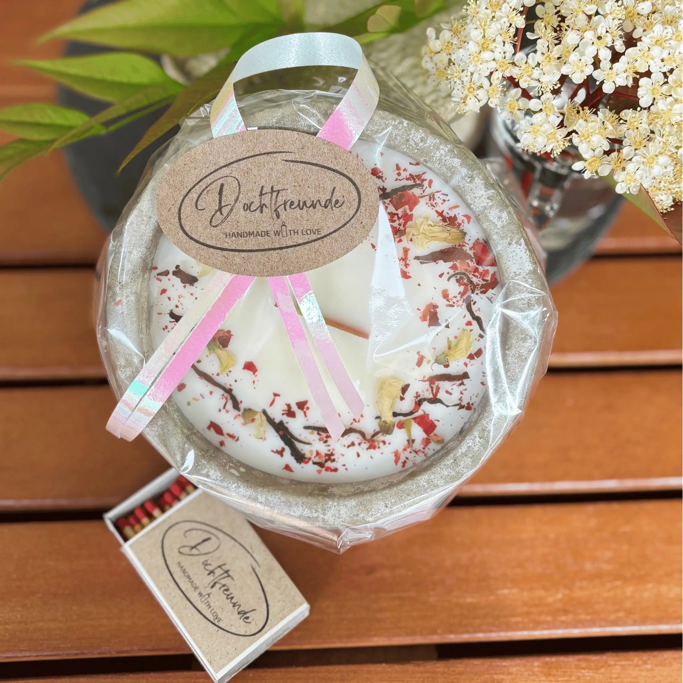 Outdoor Citronella-Betonkerzenset „Grey - Mugge Schreck“ – Handgemachter Insektenschutz aus dem Südschwarzwald