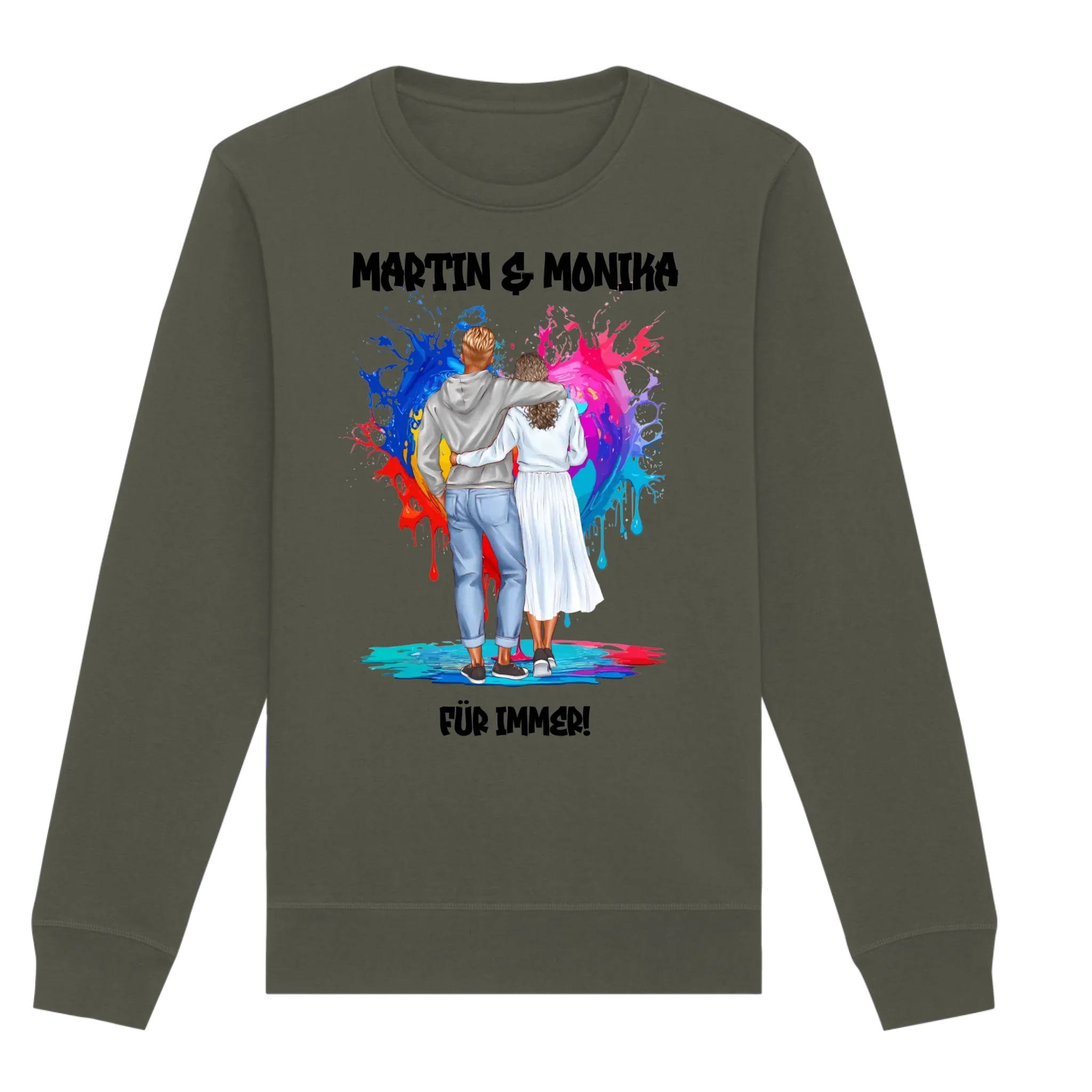 front-organic-basic-unisex-sweatshirt-khaki-206-2000x