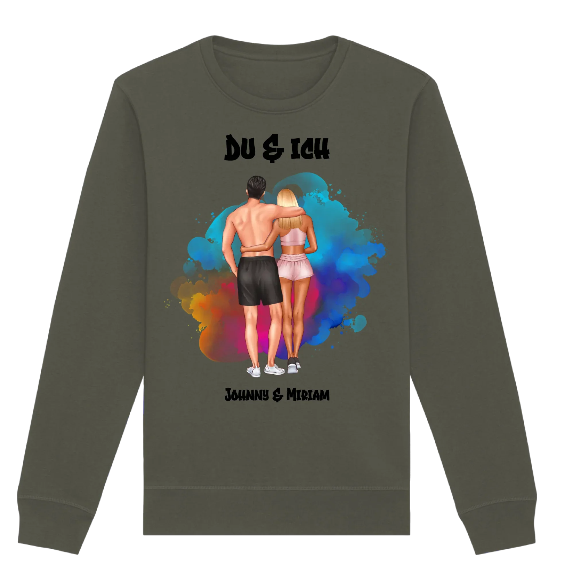 front-organic-basic-unisex-sweatshirt-khaki-206-2000x