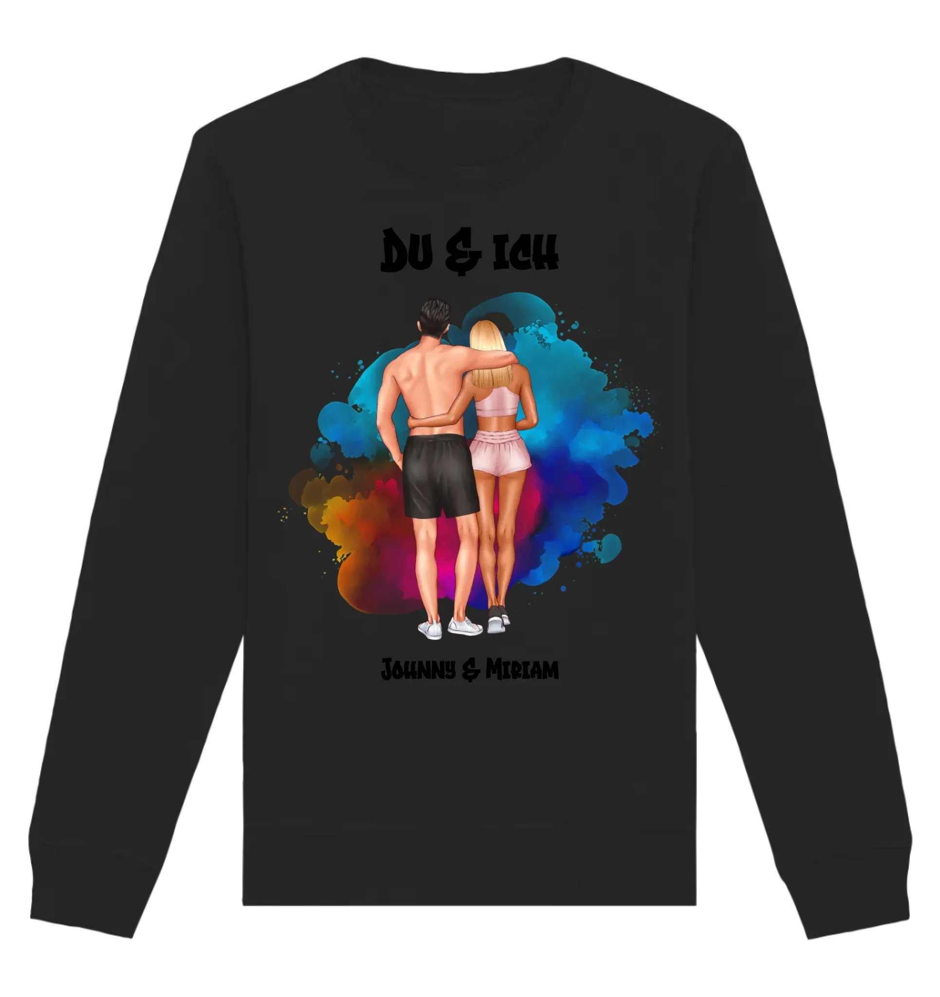 HalloGeschenk.de front-organic-basic-unisex-sweatshirt-272727-1116x