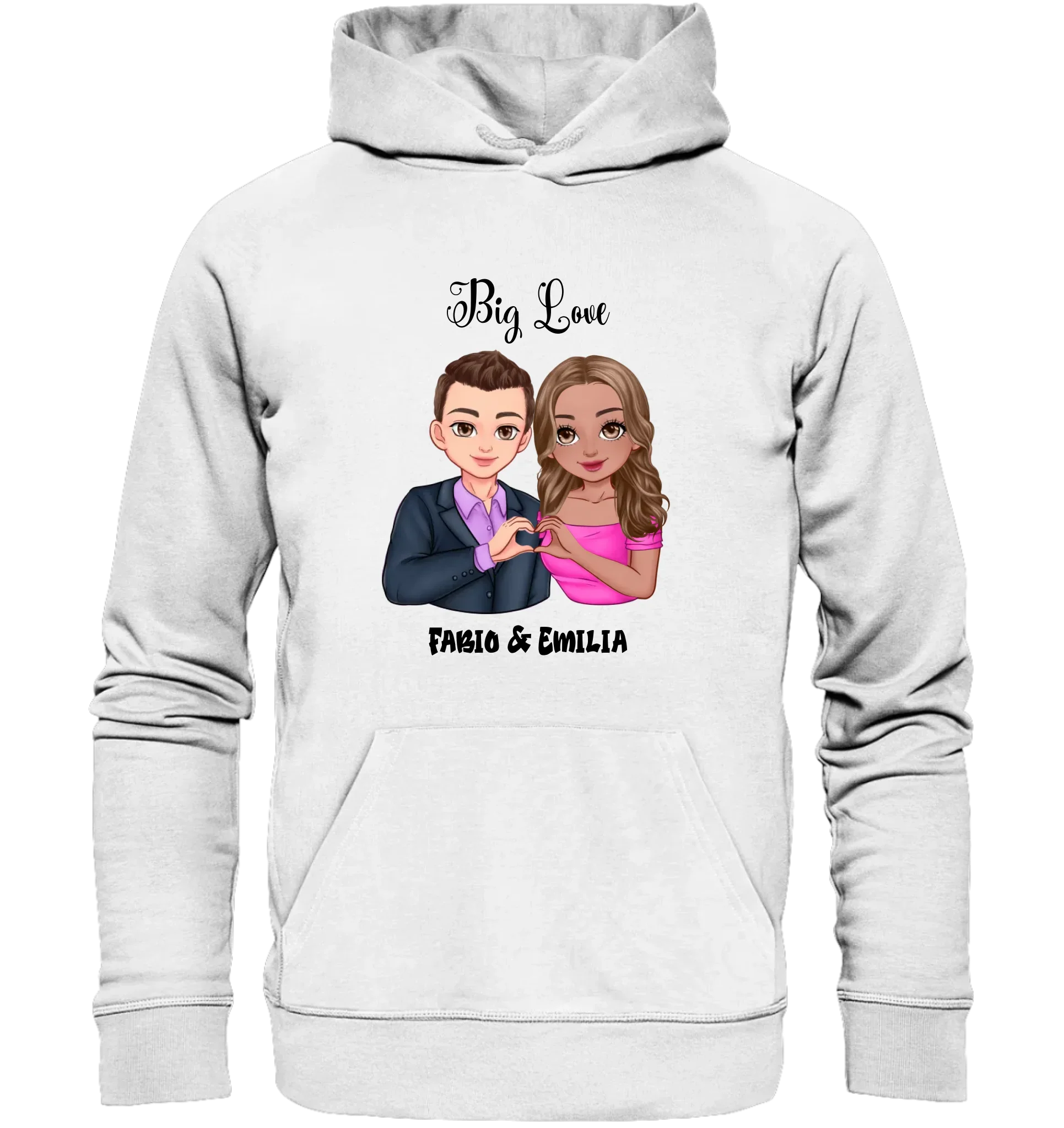 HalloGeschenk.de front-organic-hoodie-f8f8f8-1116x