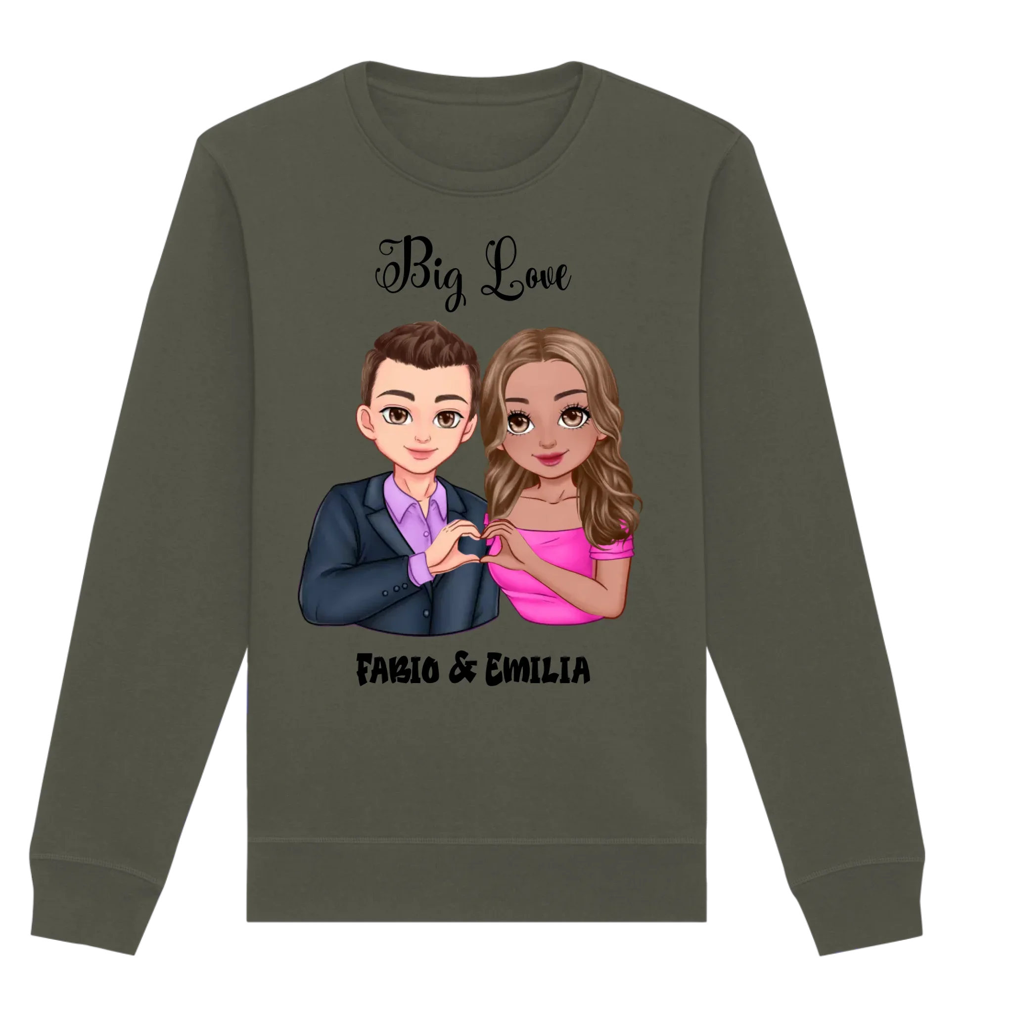 front-organic-basic-unisex-sweatshirt-khaki-206-2000x