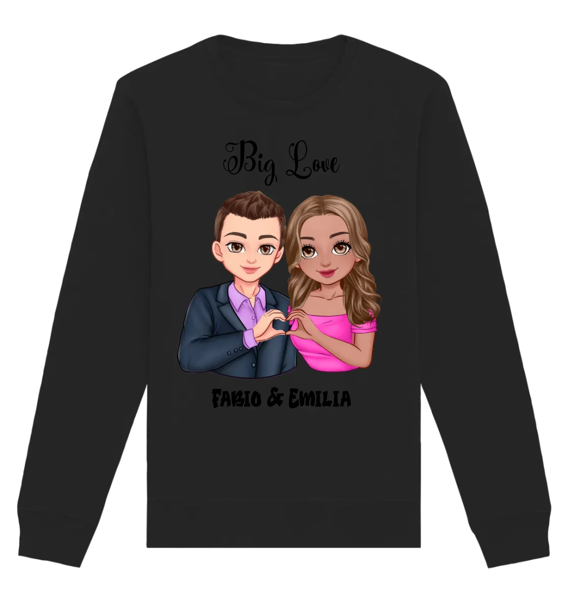 HalloGeschenk.de front-organic-basic-unisex-sweatshirt-272727-1116x