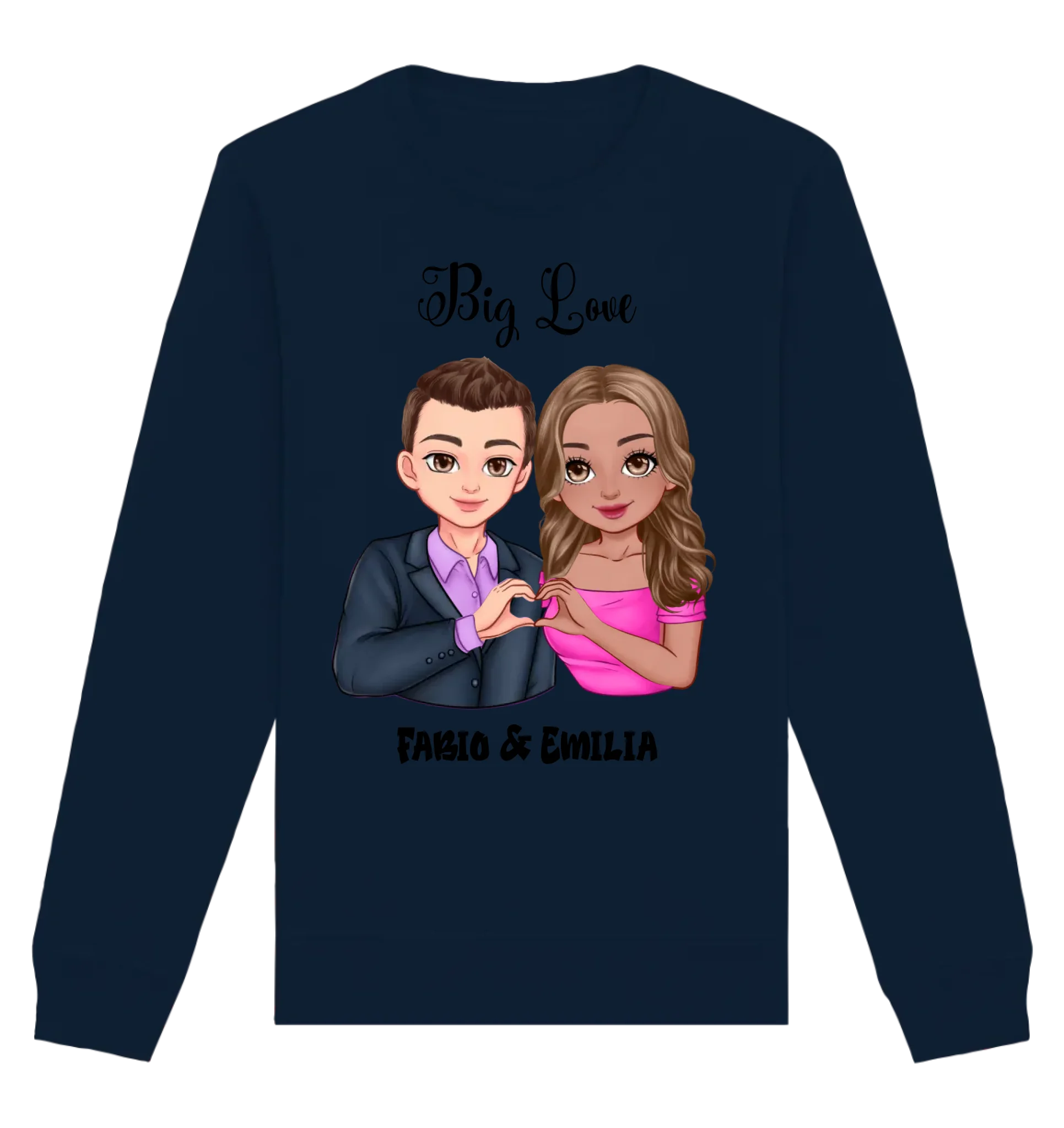 HalloGeschenk.de front-organic-basic-unisex-sweatshirt-0e2035-1116x