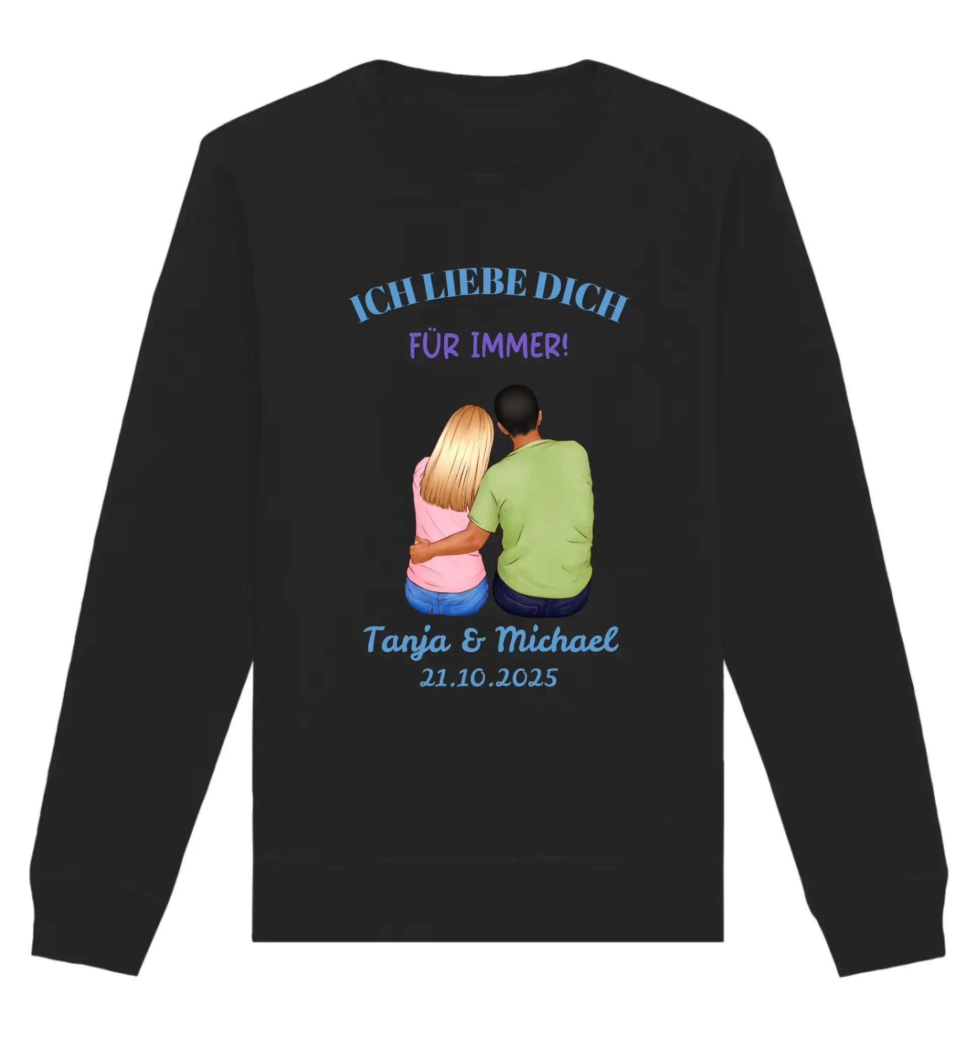 HalloGeschenk.de front-organic-basic-unisex-sweatshirt-272727-1116x