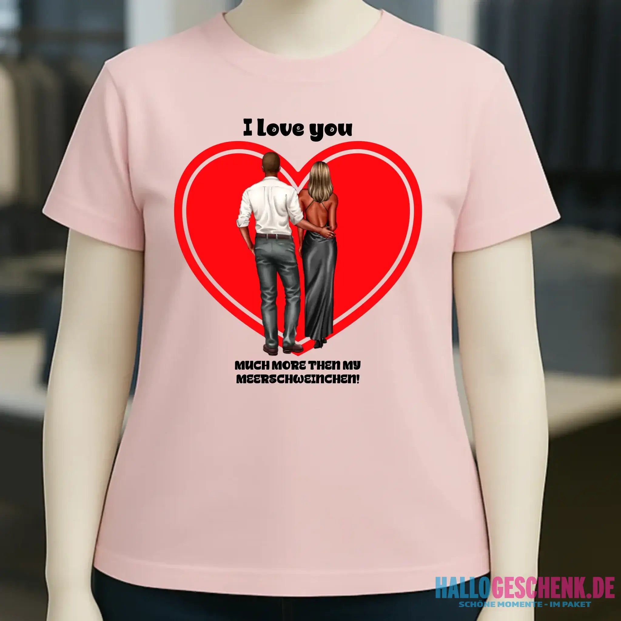 Paar Designer: Abendlook Couple - Ladies Premium T-Shirt XS-2XL aus Bio-Baumwolle für Damen