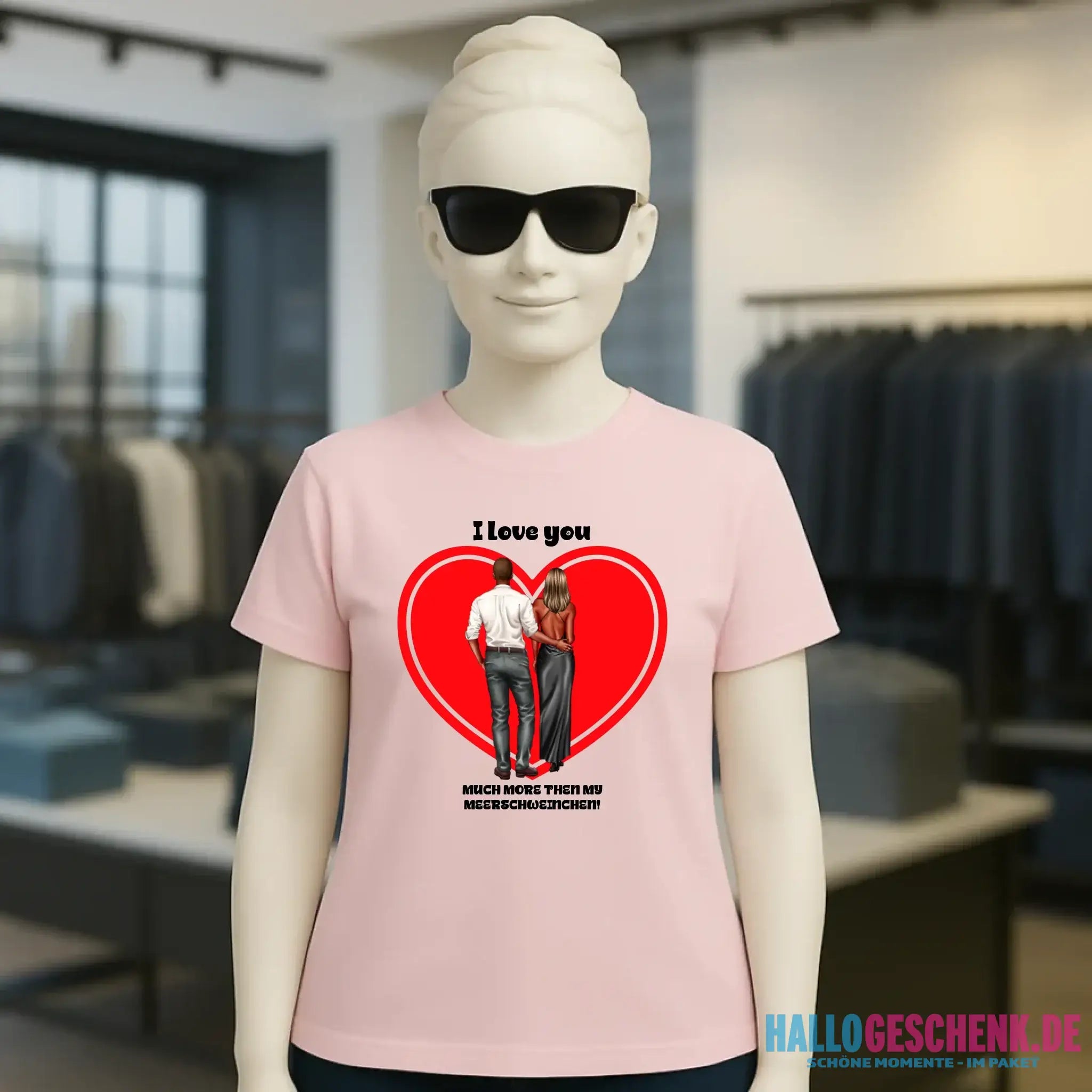 Paar Designer: Abendlook Couple - Ladies Premium T-Shirt XS-2XL aus Bio-Baumwolle für Damen