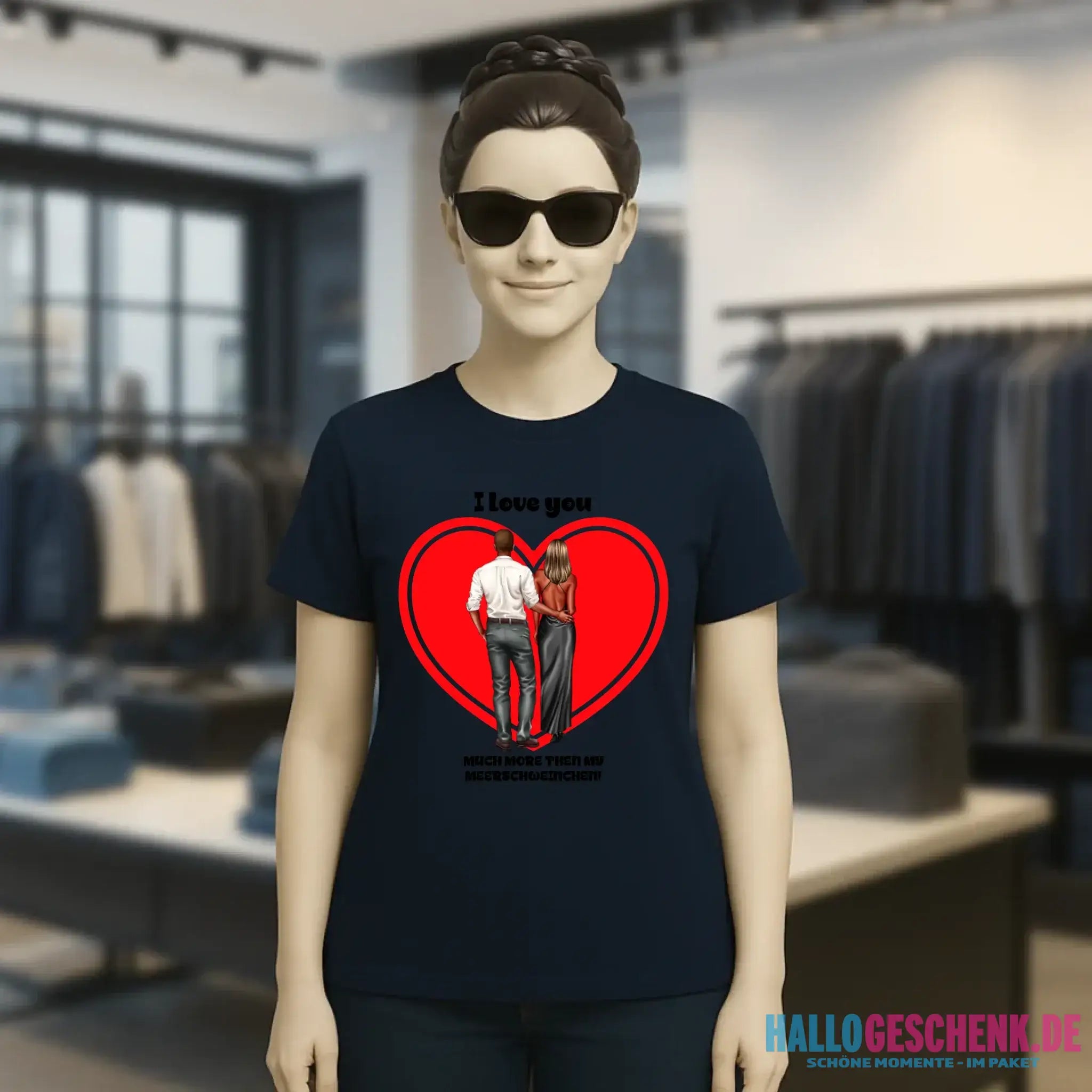 Paar Designer: Abendlook Couple - Ladies Premium T-Shirt XS-2XL aus Bio-Baumwolle für Damen