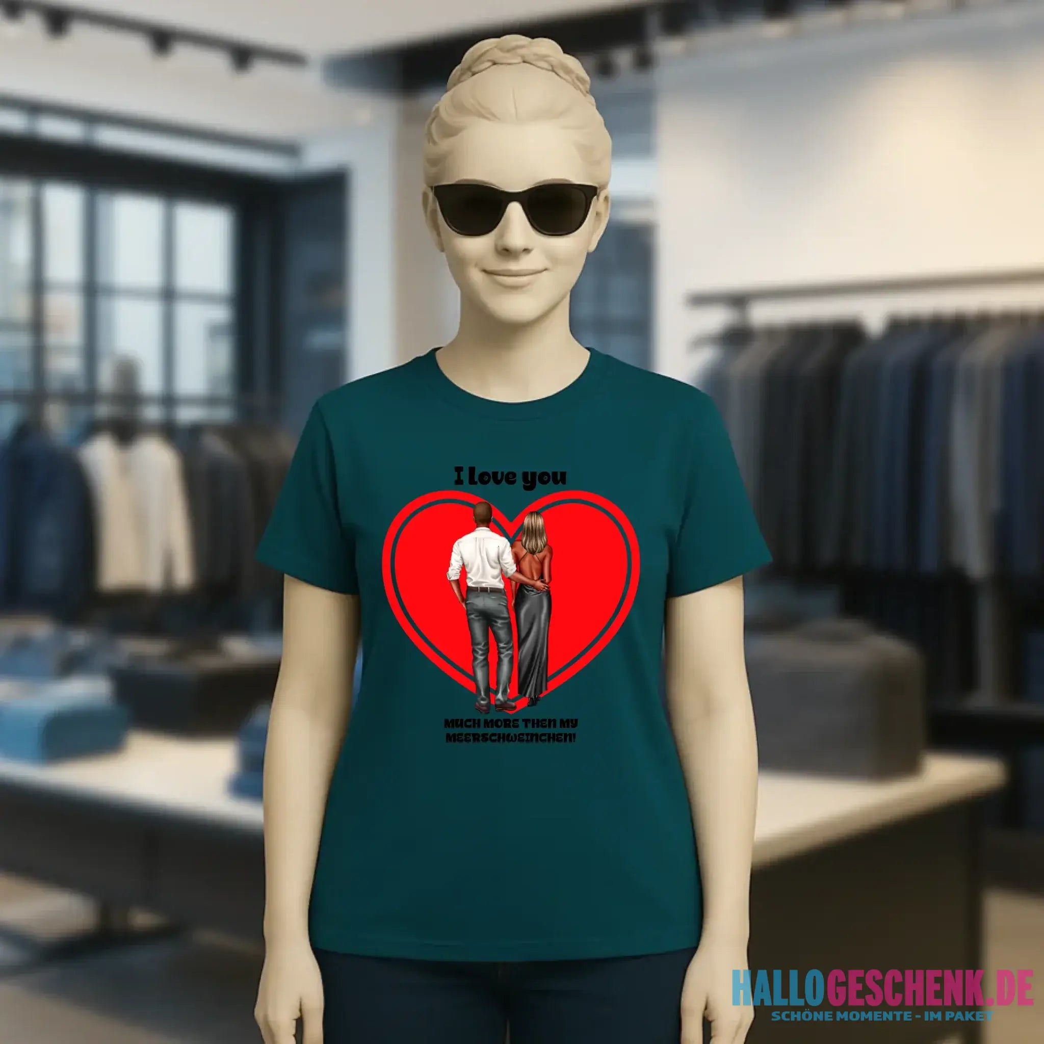 Paar Designer: Abendlook Couple - Ladies Premium T-Shirt XS-2XL aus Bio-Baumwolle für Damen