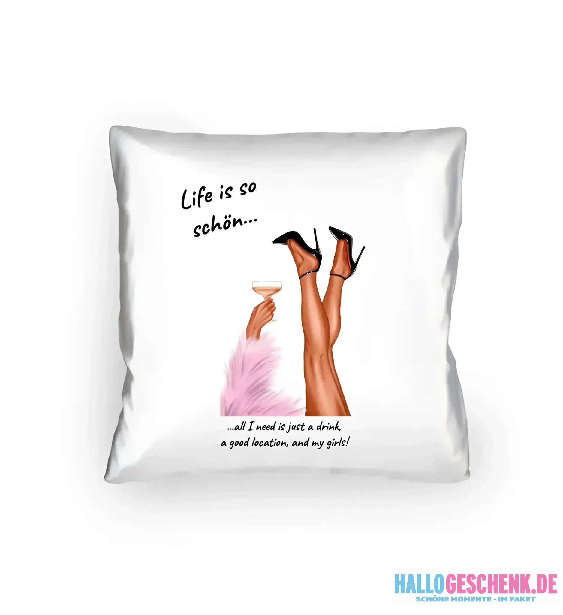 Party legs • Kissen 40x40 cm • Exklusivdesign • personalisiert