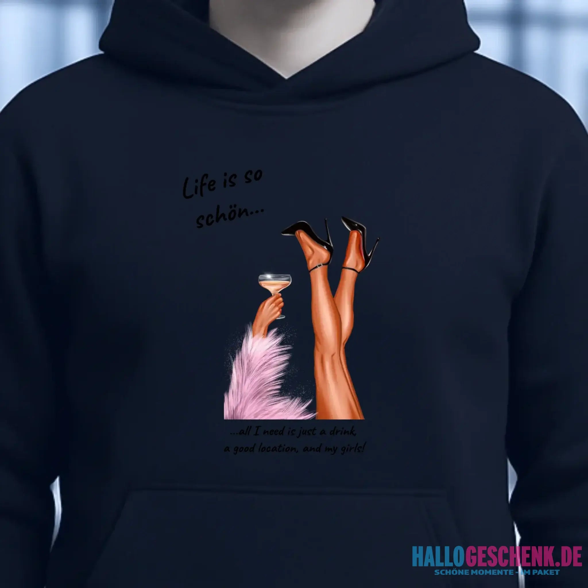 Party legs • Unisex Premium Hoodie XS-5XL aus Bio-Baumwolle für Damen & Herren • Exklusivdesign • personalisiert
