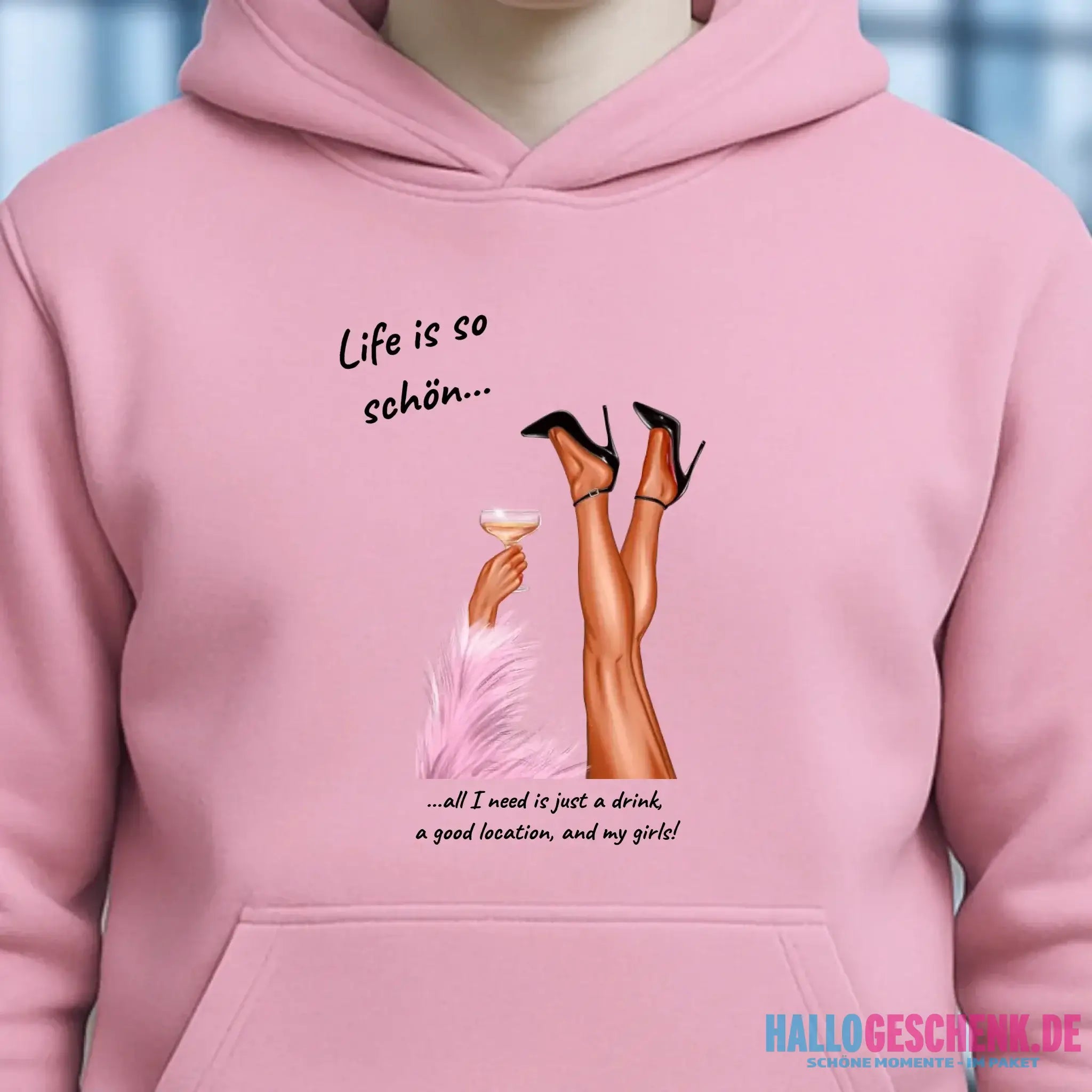 Party legs • Unisex Premium Hoodie XS-5XL aus Bio-Baumwolle für Damen & Herren • Exklusivdesign • personalisiert