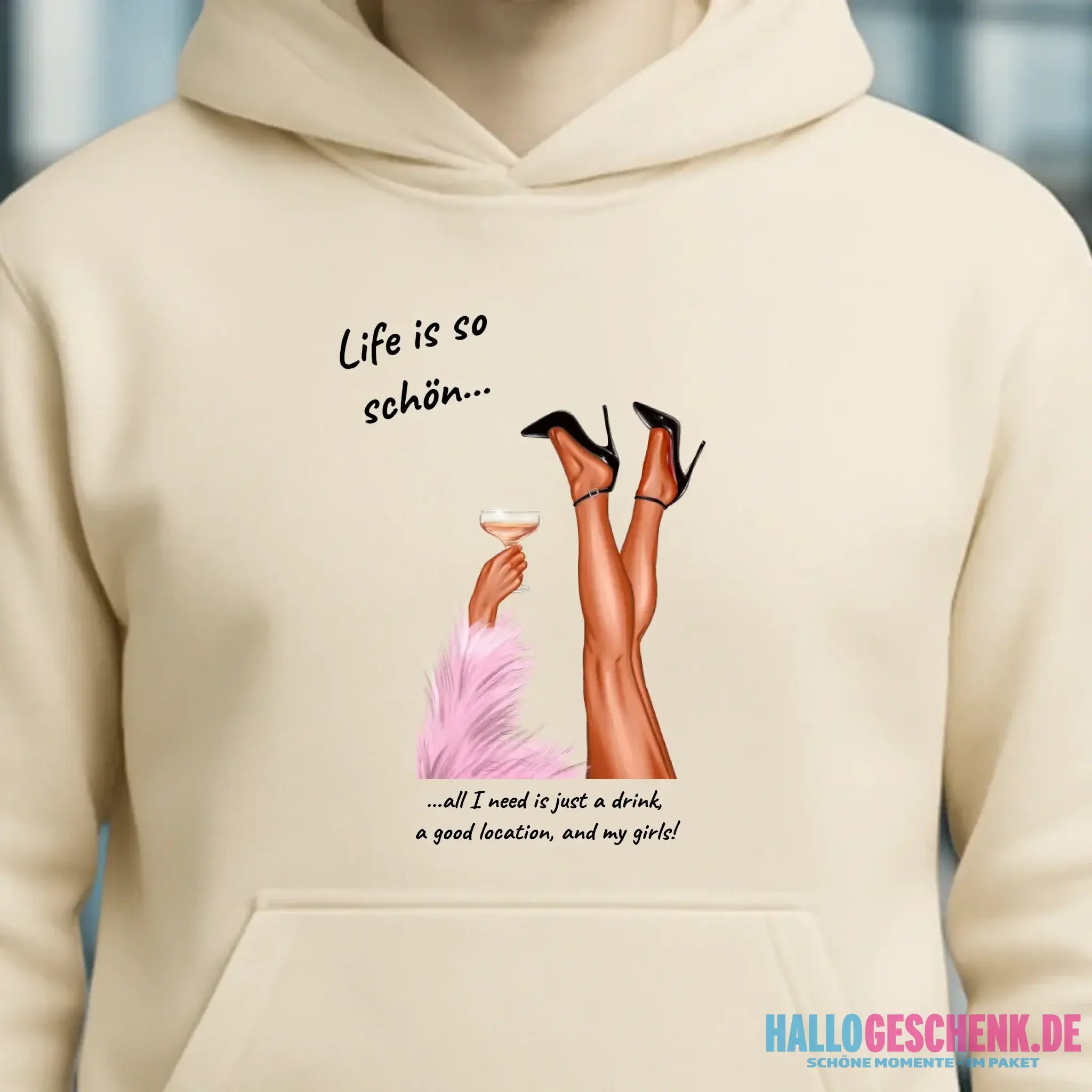 Party legs • Unisex Premium Hoodie XS-5XL aus Bio-Baumwolle für Damen & Herren • Exklusivdesign • personalisiert