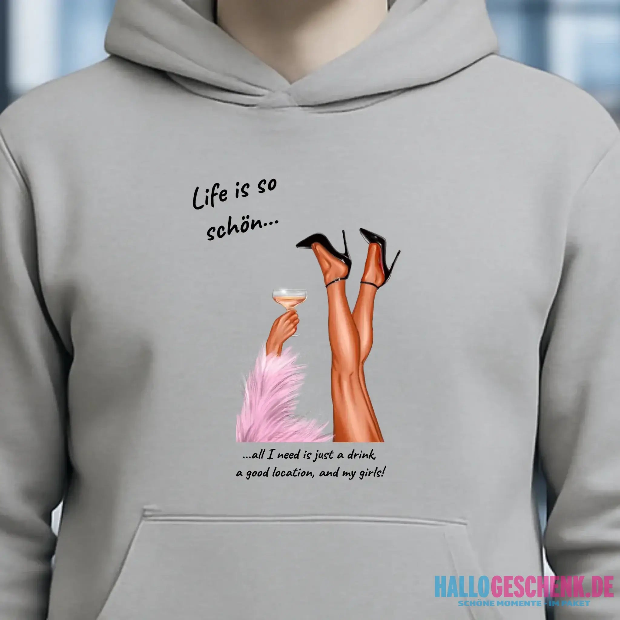 Party legs • Unisex Premium Hoodie XS-5XL aus Bio-Baumwolle für Damen & Herren • Exklusivdesign • personalisiert