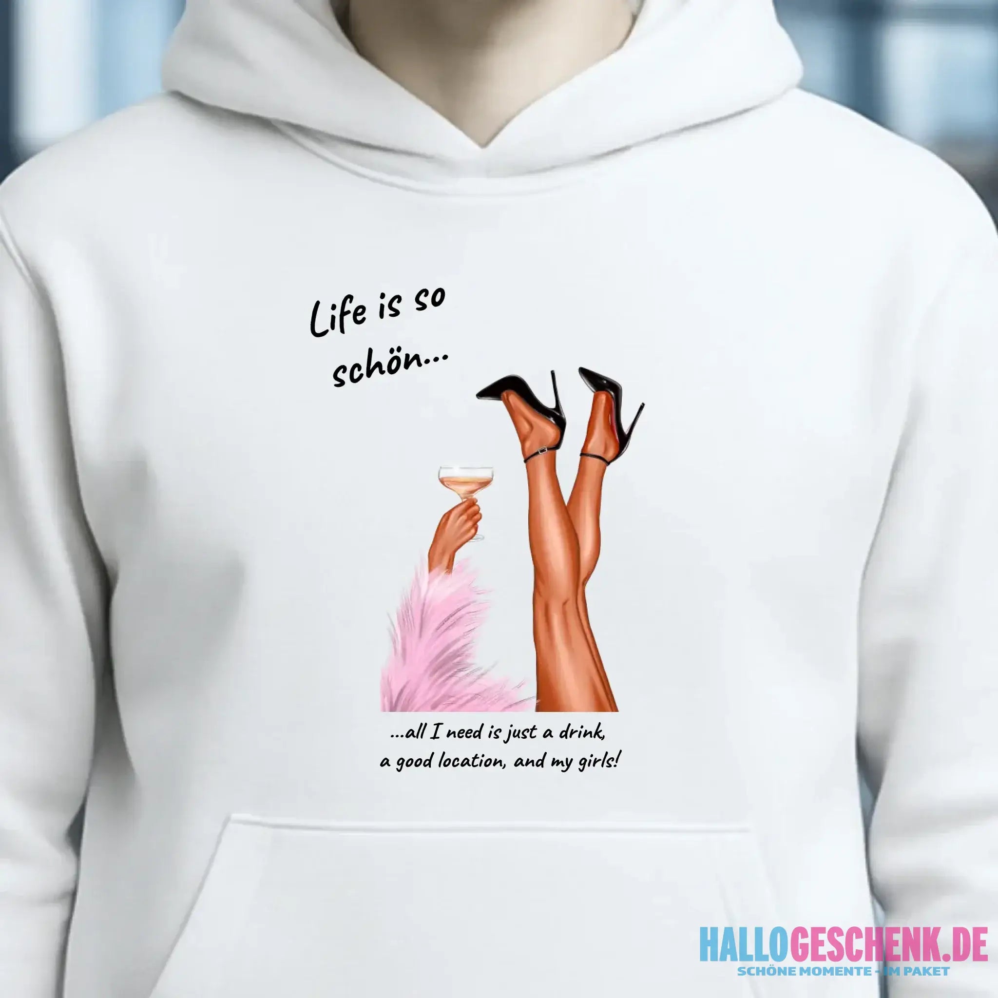Party legs • Unisex Premium Hoodie XS-5XL aus Bio-Baumwolle für Damen & Herren • Exklusivdesign • personalisiert