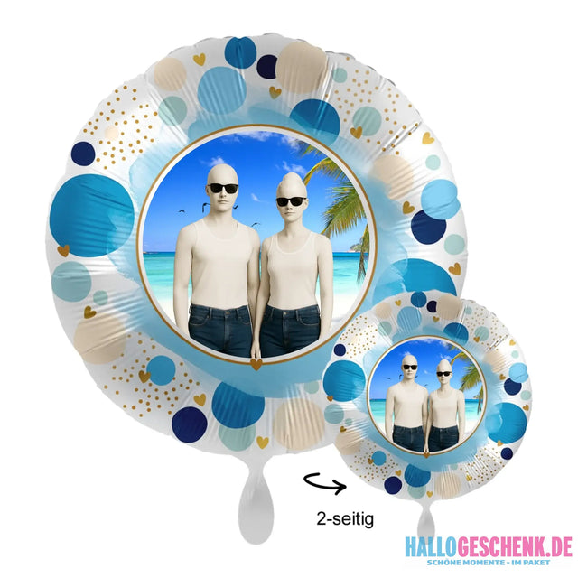 Personalisierbar: Dein Foto - Dein Bild • 43cm Luftballon - Customizer