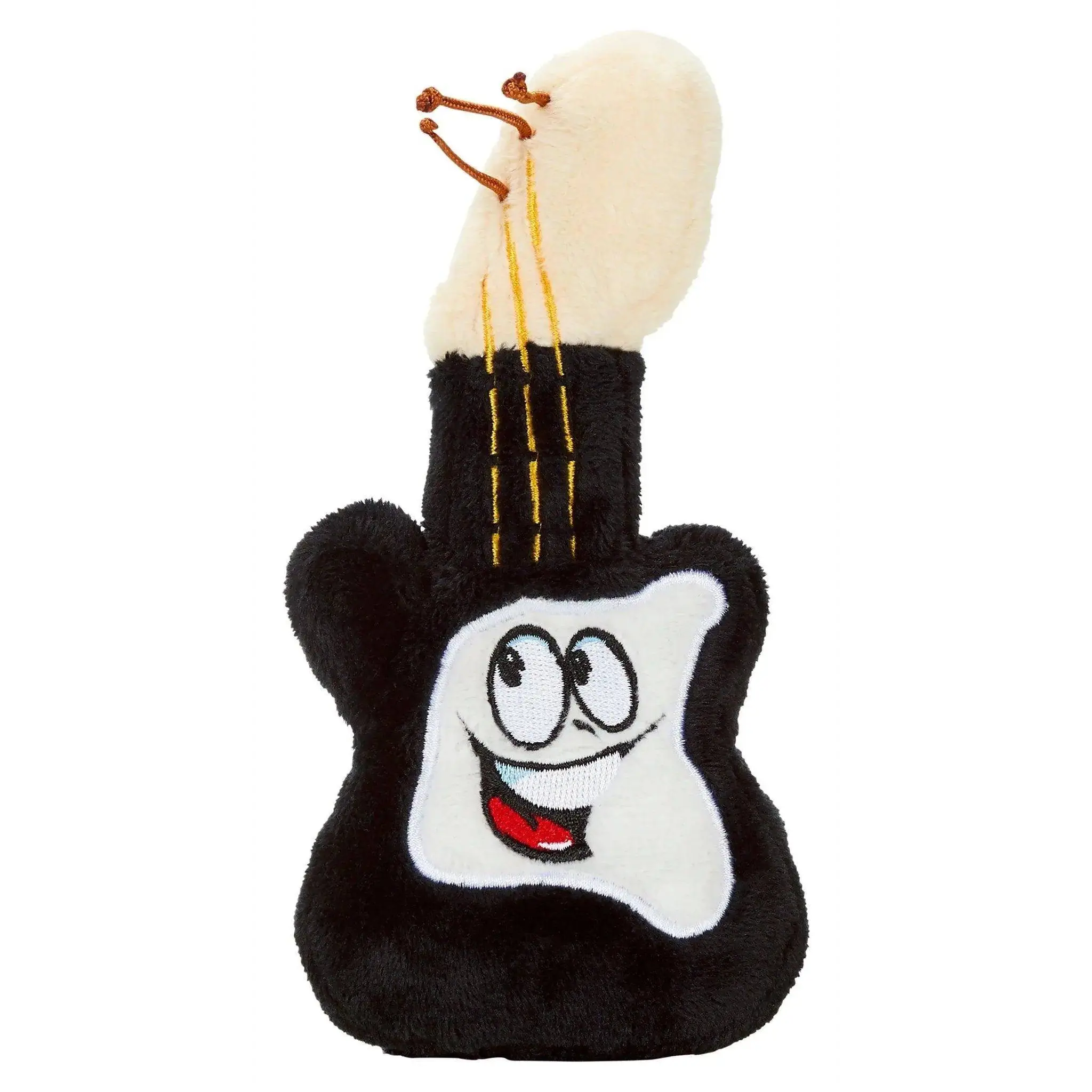 Plüsch Gitarre mit Mikrofaser-Unterseite zur Reinigung von glatten Oberflächen z.B. Display